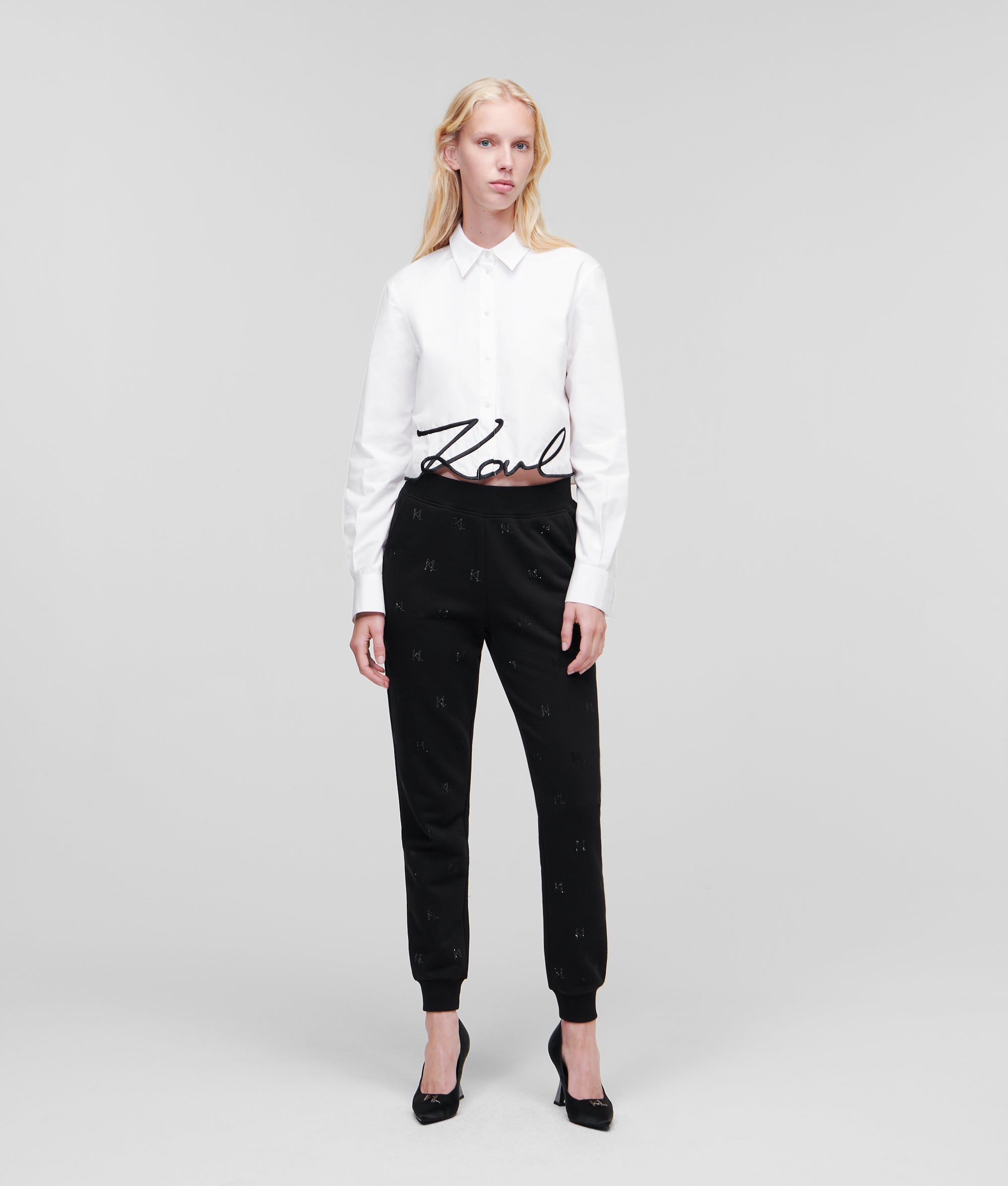 SIGNATURE CROPPED SHIRT - Image 3