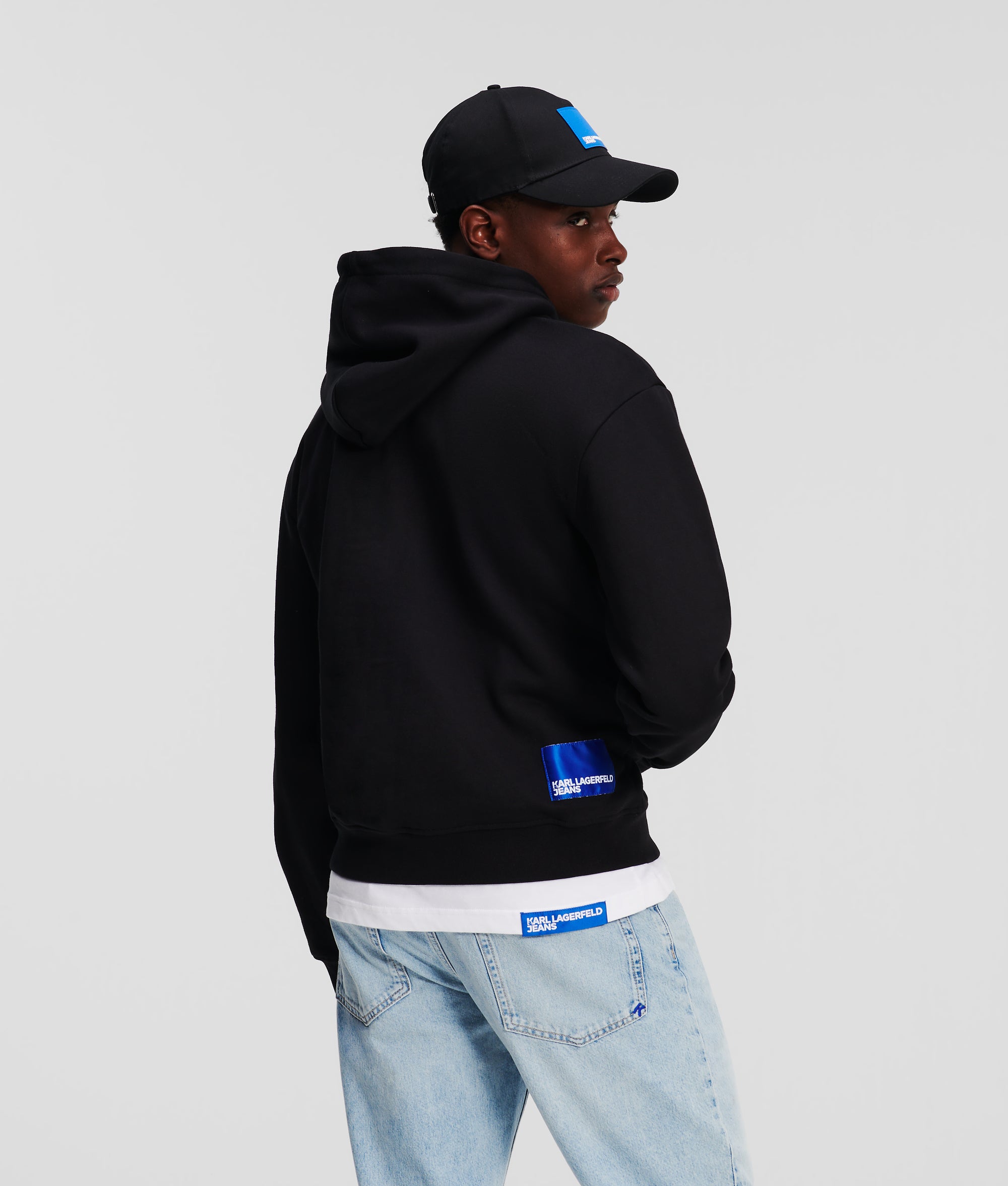 KLJ BOX LOGO HOODIE - Image 3