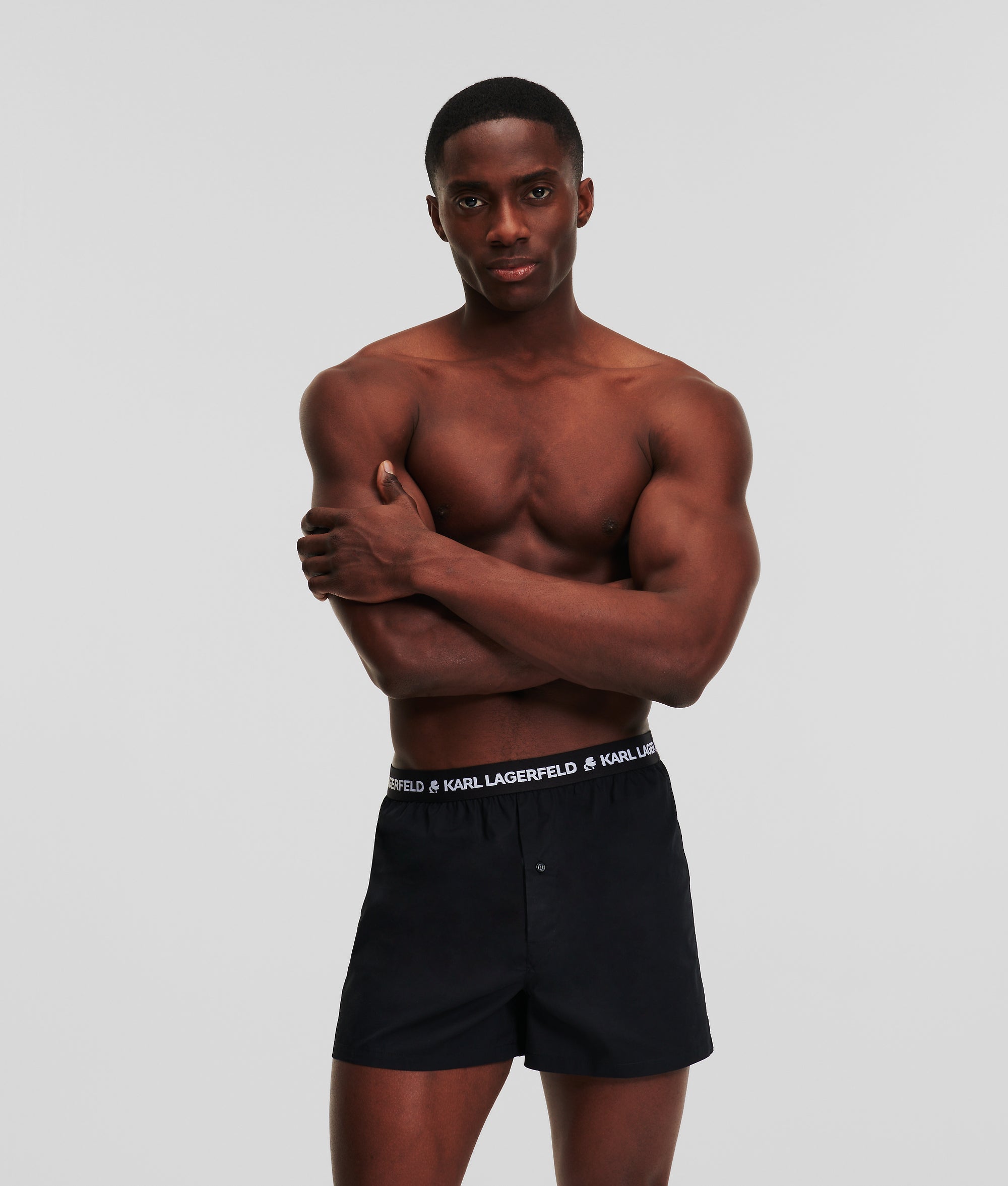 LOGO WOVEN BOXER SHORTS ?C 3 PACK - Image 2