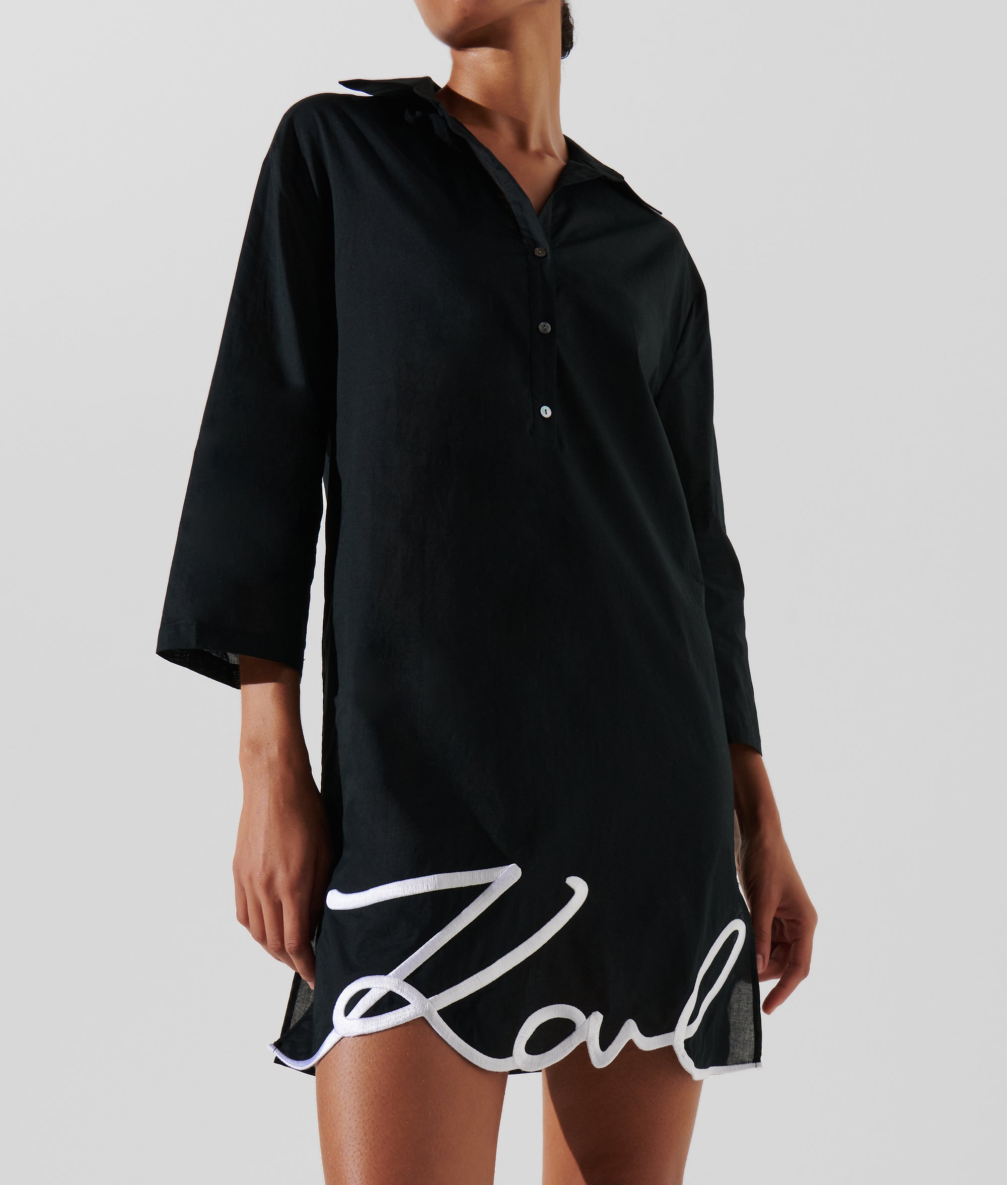 SIGNATURE BEACH SHIRT DRESS - Image 2