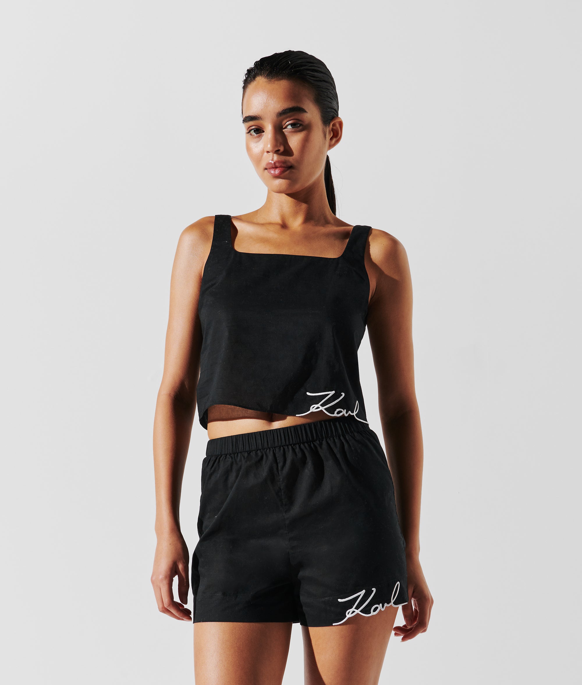 K/SIGNATURE BEACH SHORTS