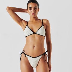 HOTEL KARL CROCHET TRIANGLE BIKINI TOP