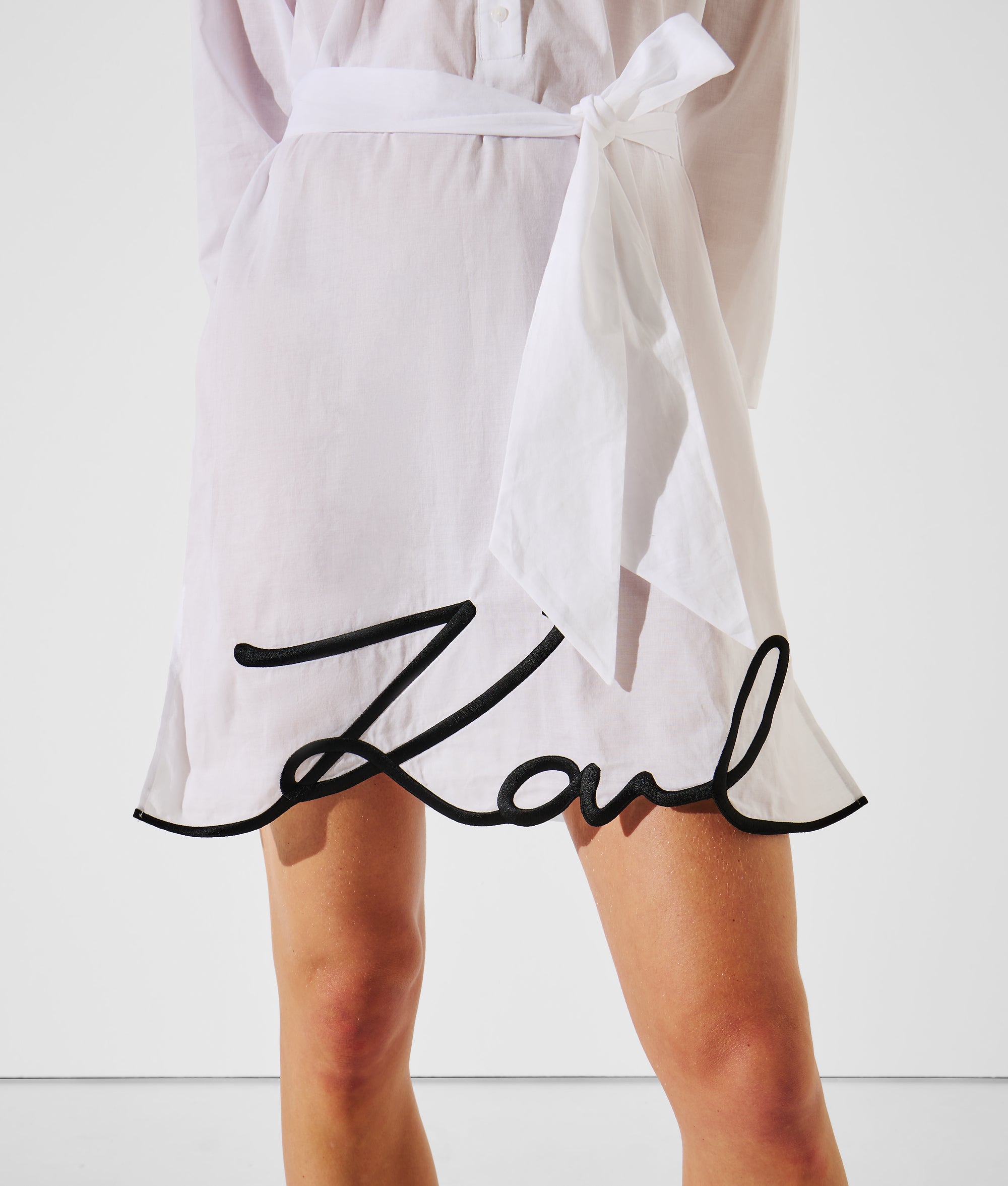 K/SIGNATURE BEACH SHIRT DRESS - Image 4
