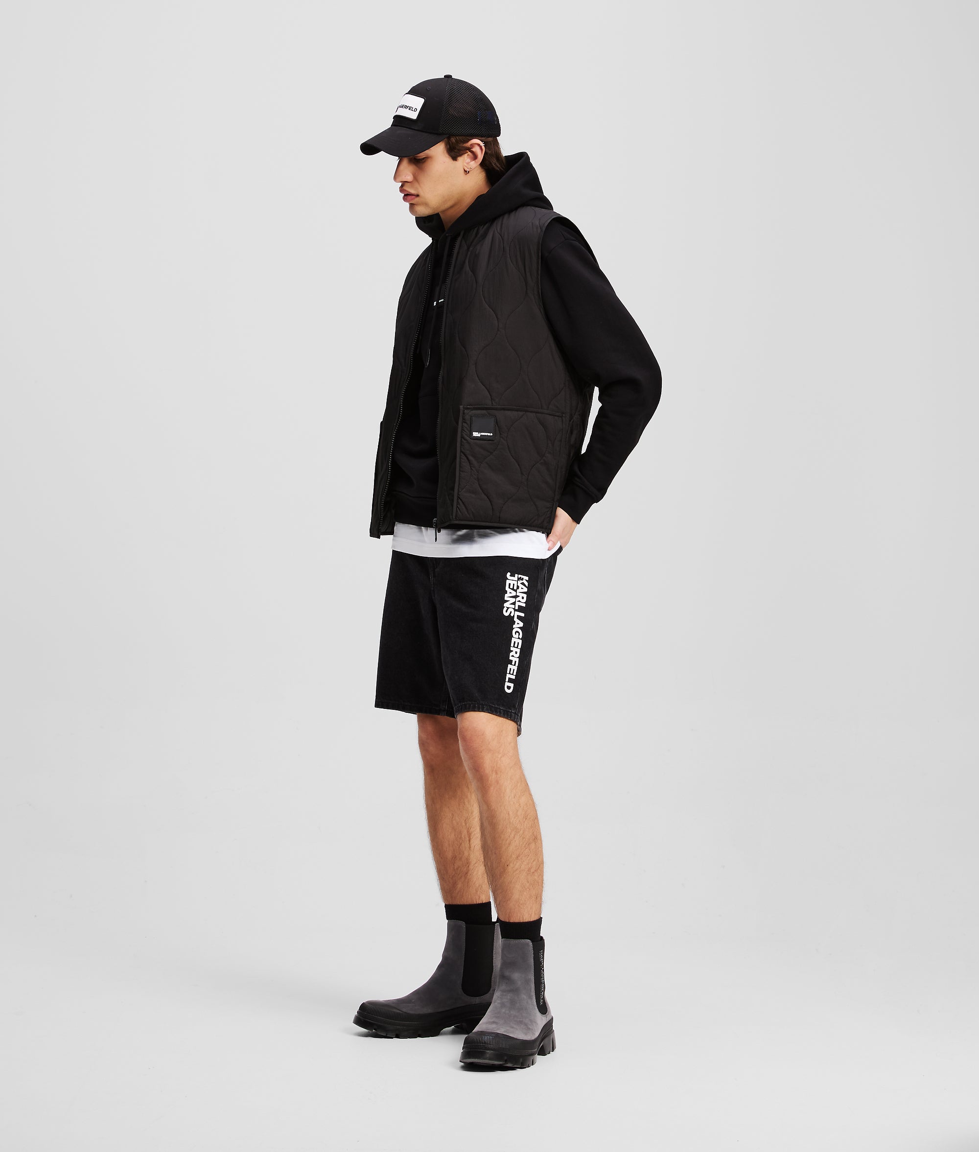 RELAXED DENIM SHORTS - Image 4