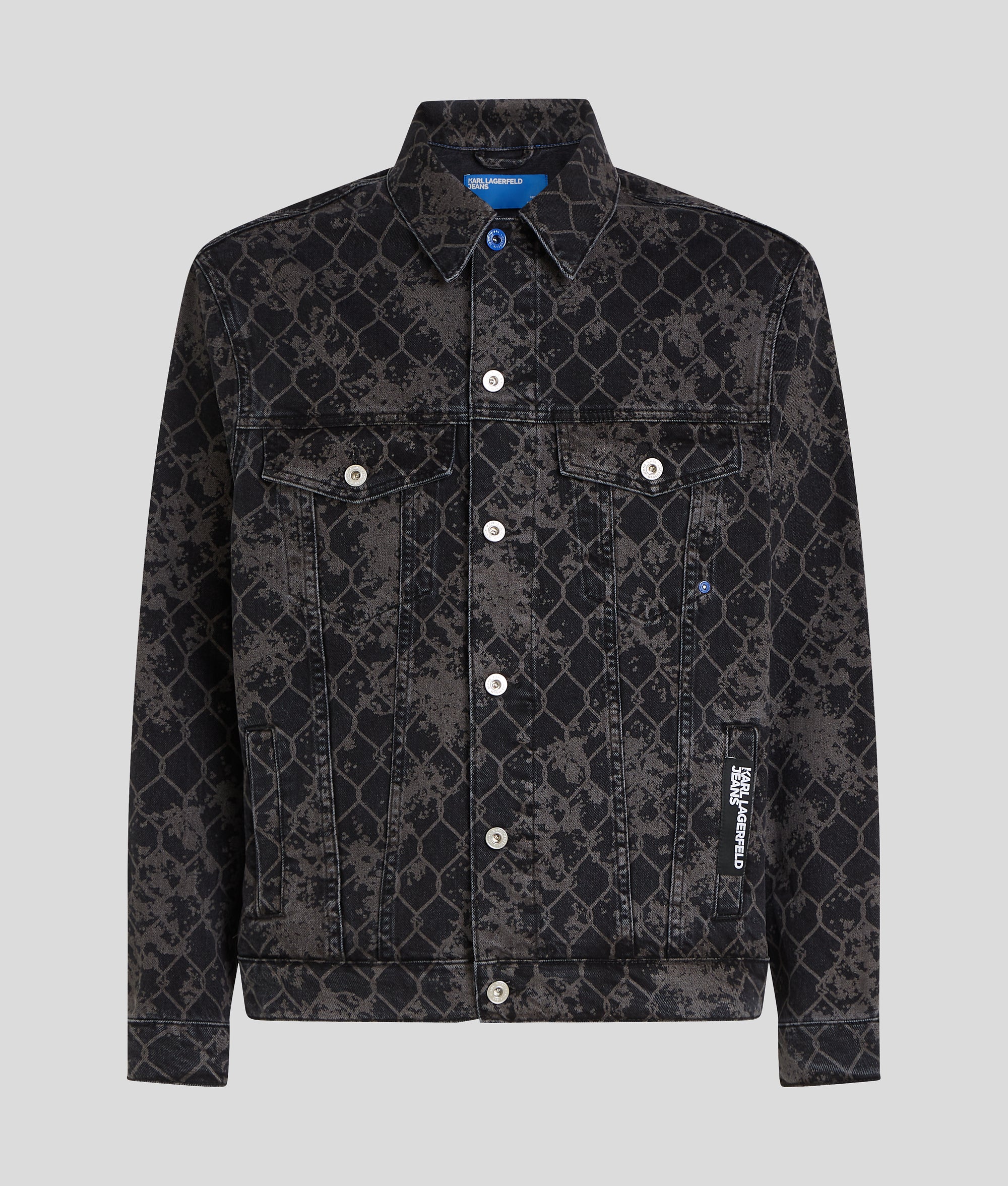 ALL-OVER PRINT DENIM JACKET - Image 5