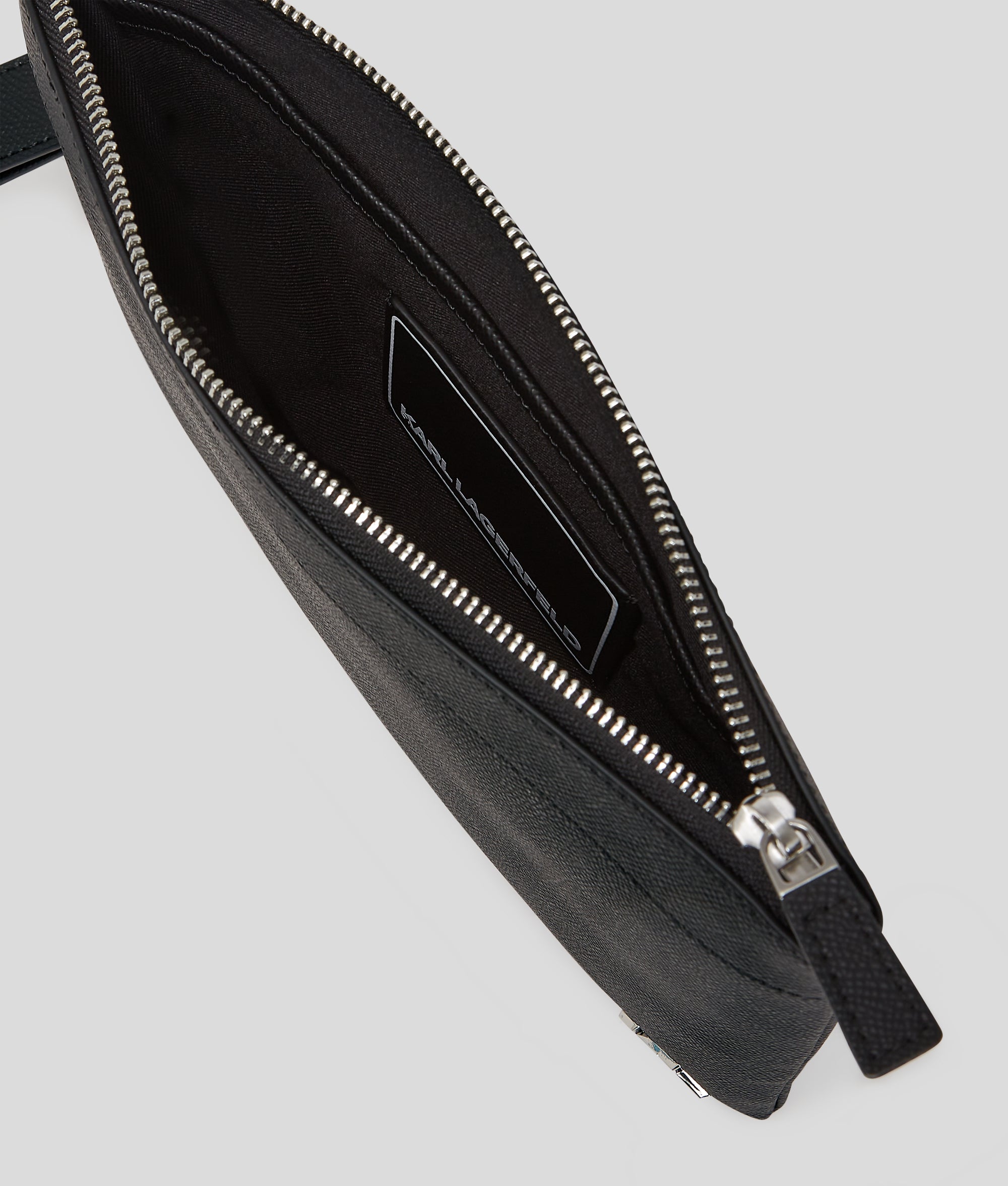 K/MONOGRAM LEATHER POUCH - Image 4