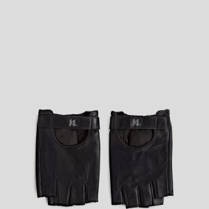 K/MONOGRAM FINGERLESS GLOVES