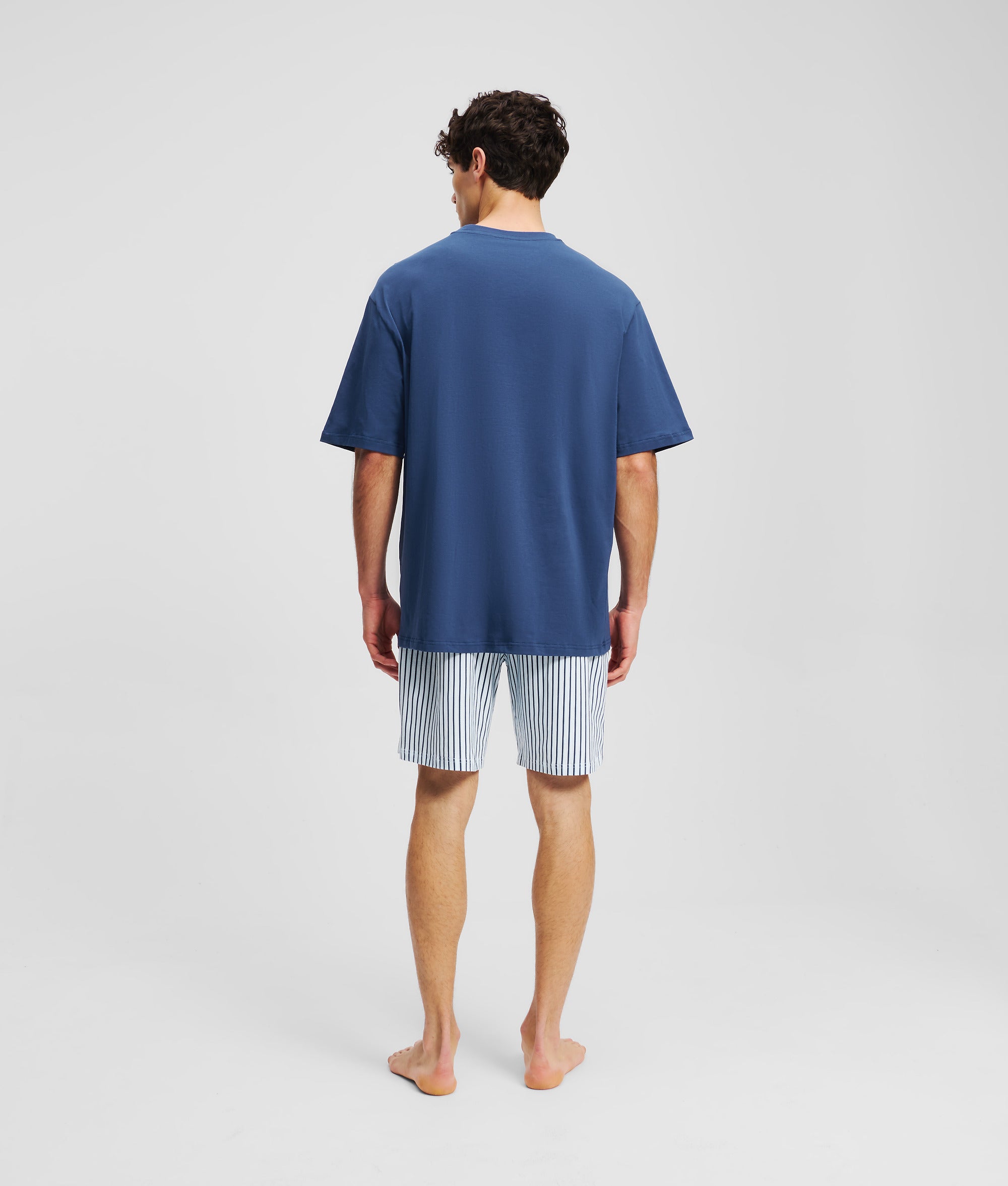 IKON STRIPED PAJAMA SET - Image 3