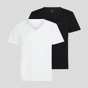 LOGO V-NECK T-SHIRT ?C 2-PACK