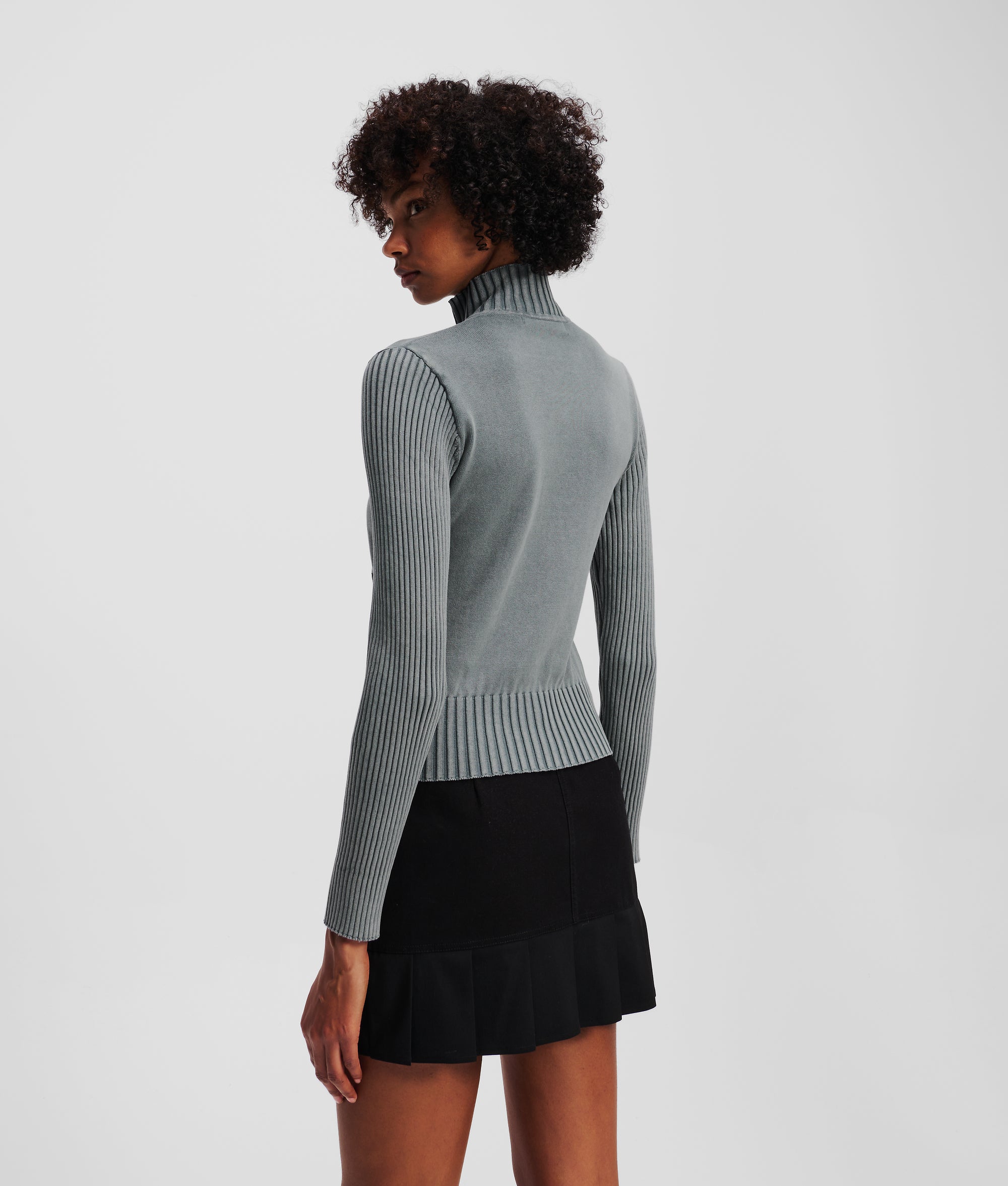 UTILITY ZIP-UP SWEATER - Image 2