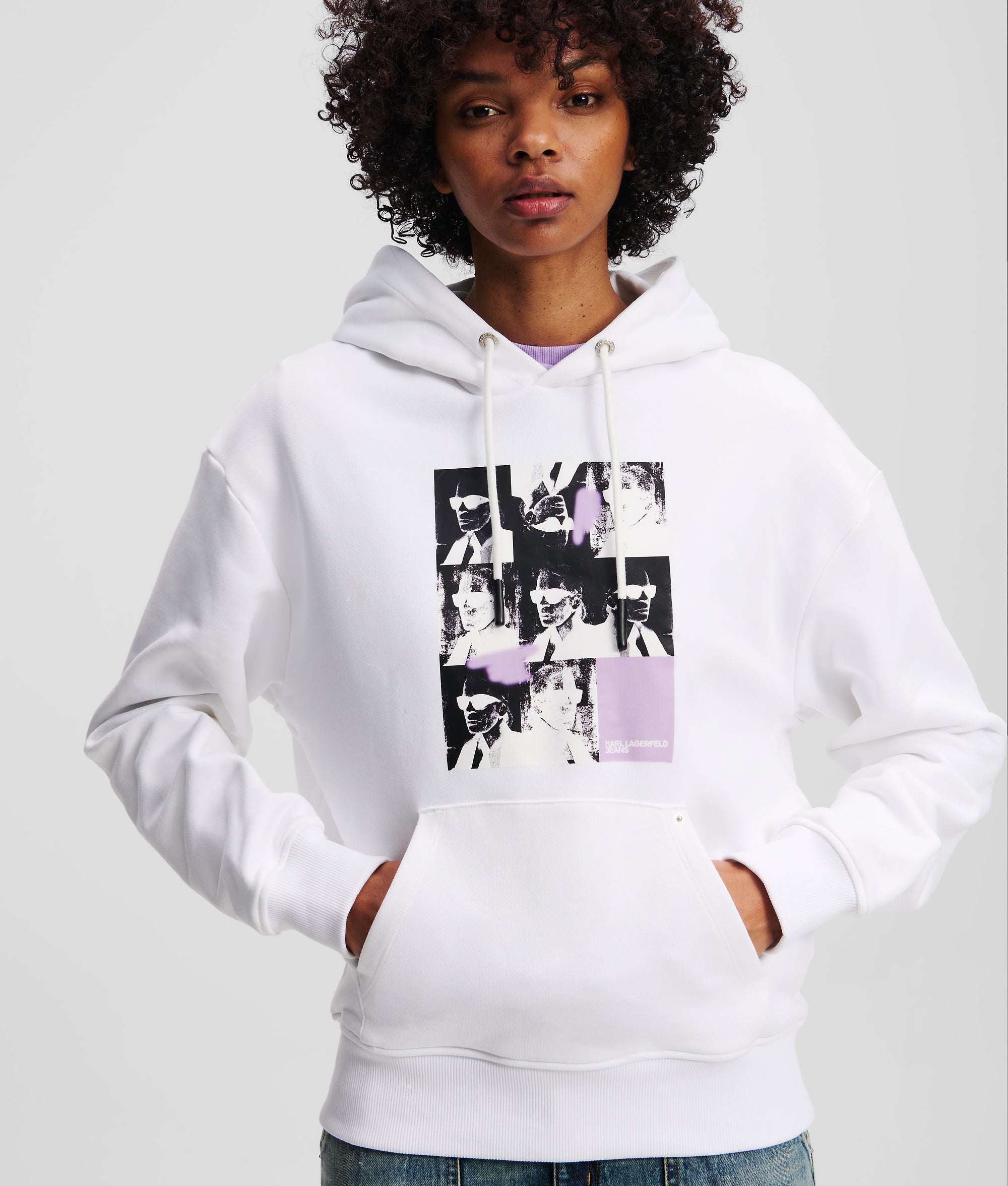KARL PRINT HOODIE - Image 3