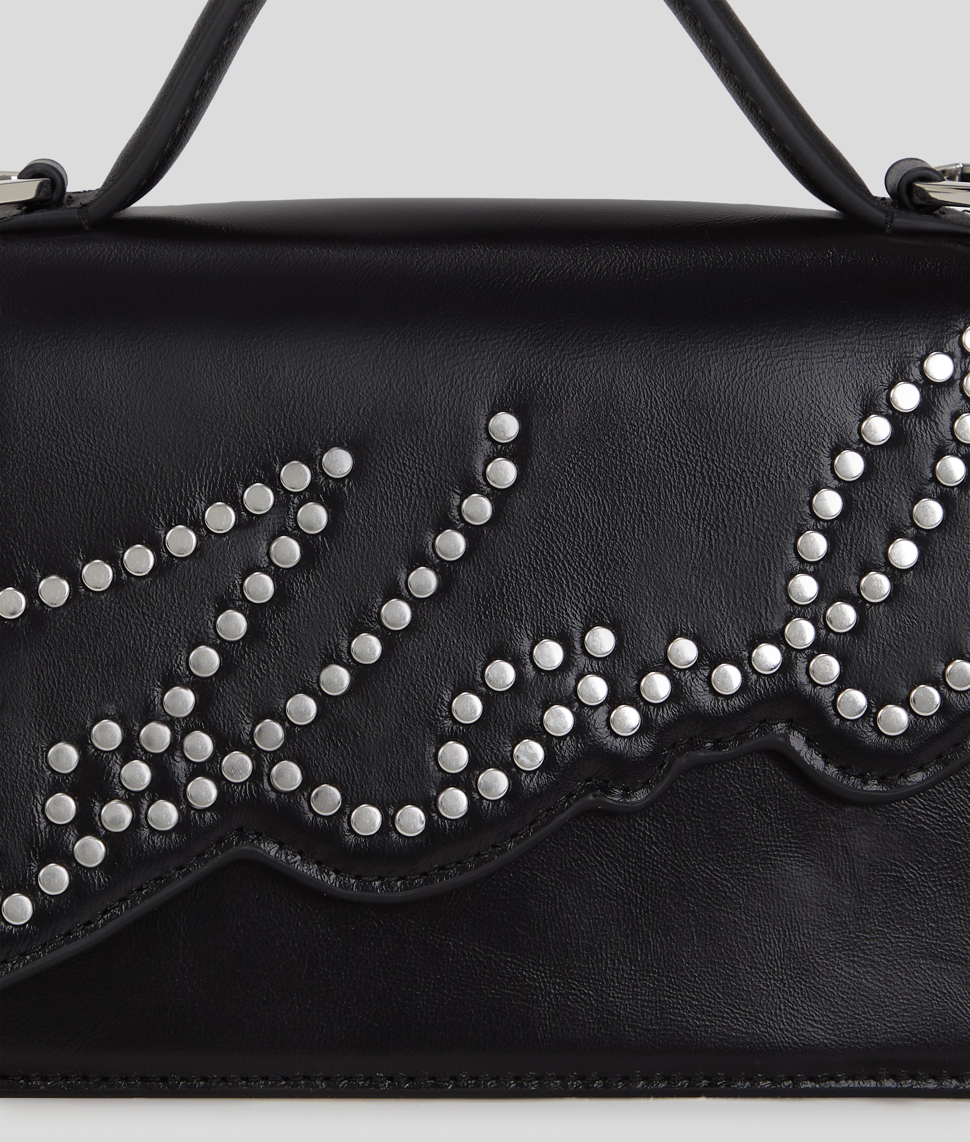 K/SIGNATURE SMALL STUDDED CROSSBODY BAG - Image 3