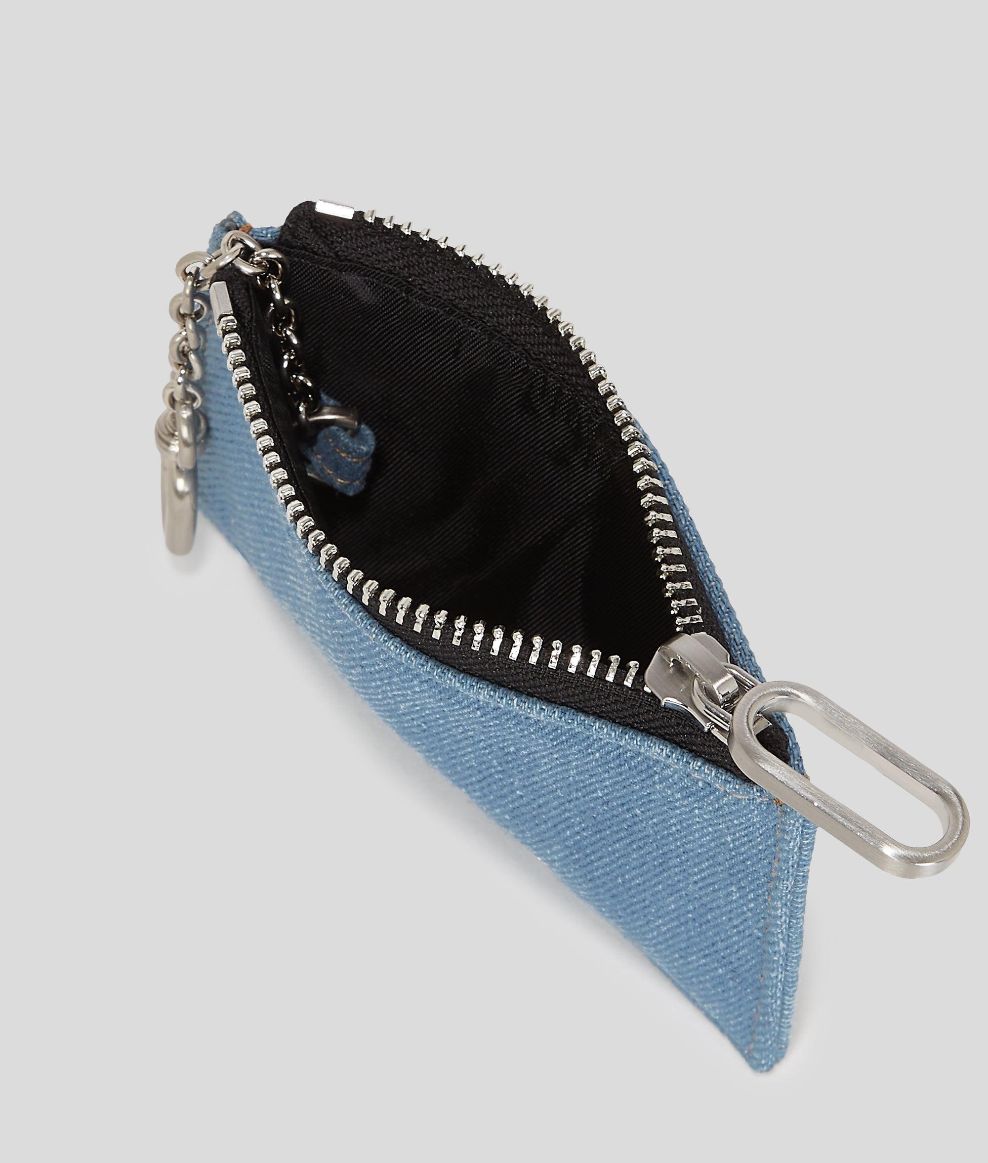 METAL LOGO DENIM CARDHOLDER - Image 4