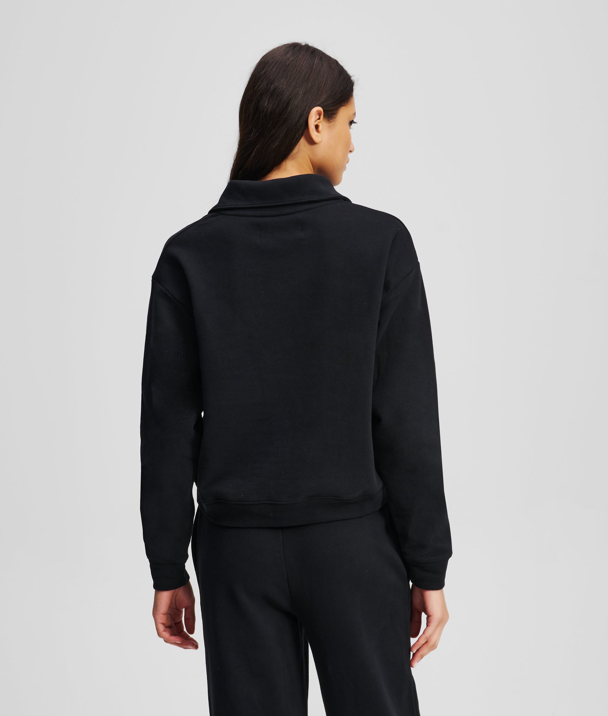 HOTEL KARL LOUNGEWEAR HALF-ZIP SWEATSHIRT - Image 2