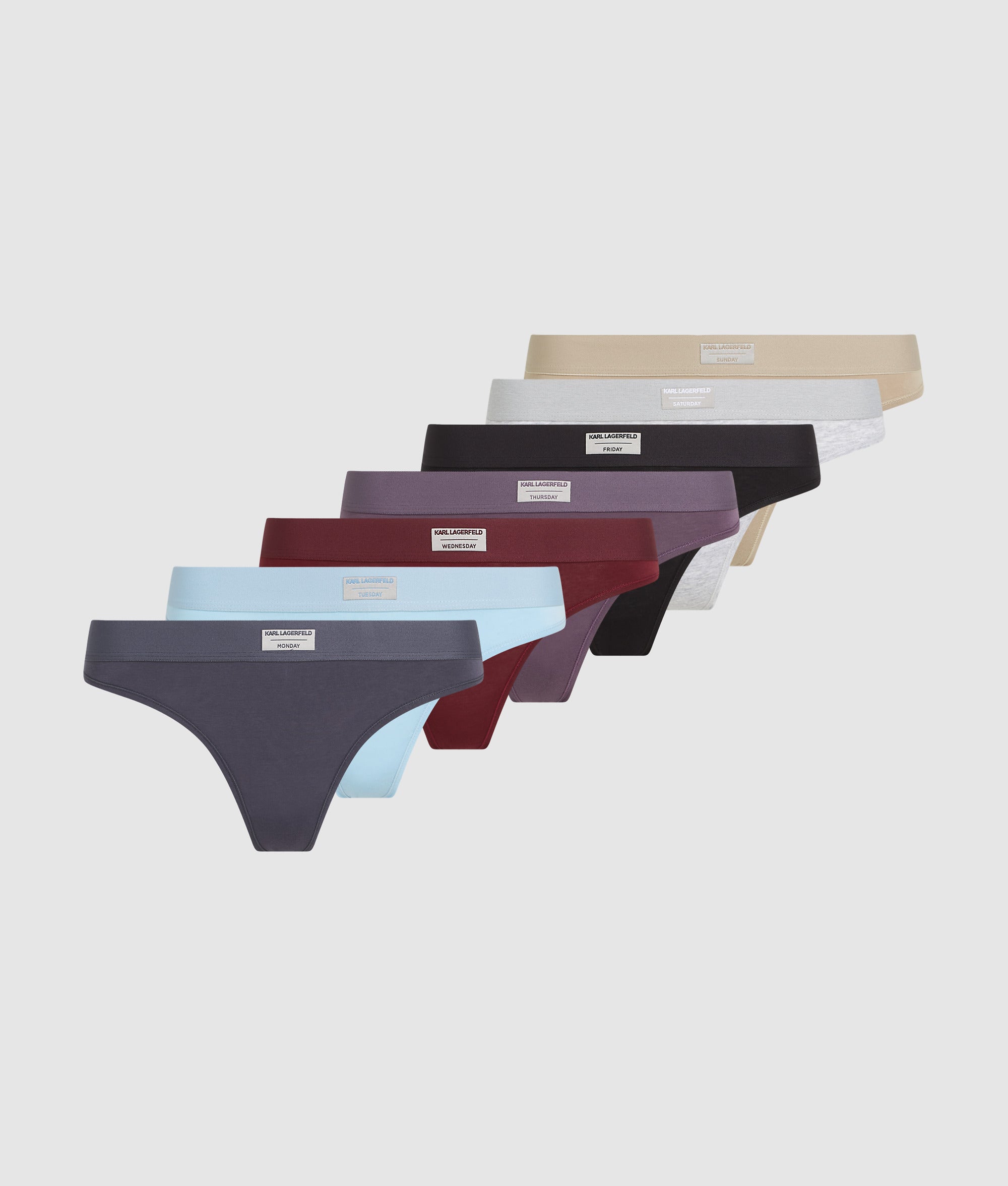 DAYS OF THE WEEK THONG ?C 7-PACK