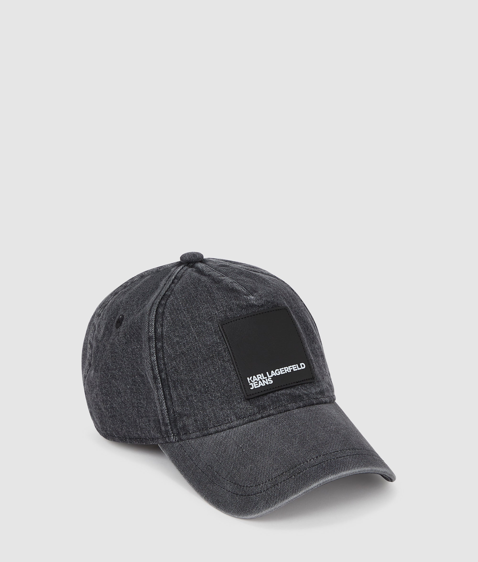 Box logo denim cap