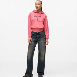 Mid-rise relaxed jeans