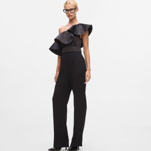 One-shoulder jumpsuit