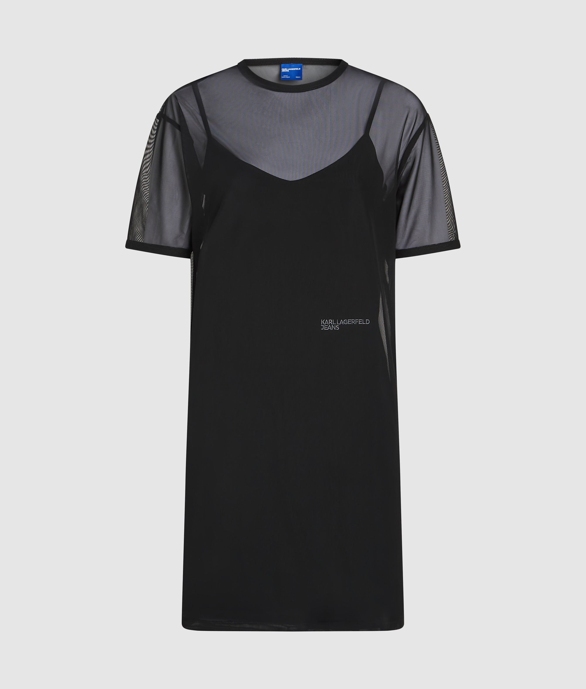 Mesh T-shirt dress - Image 5