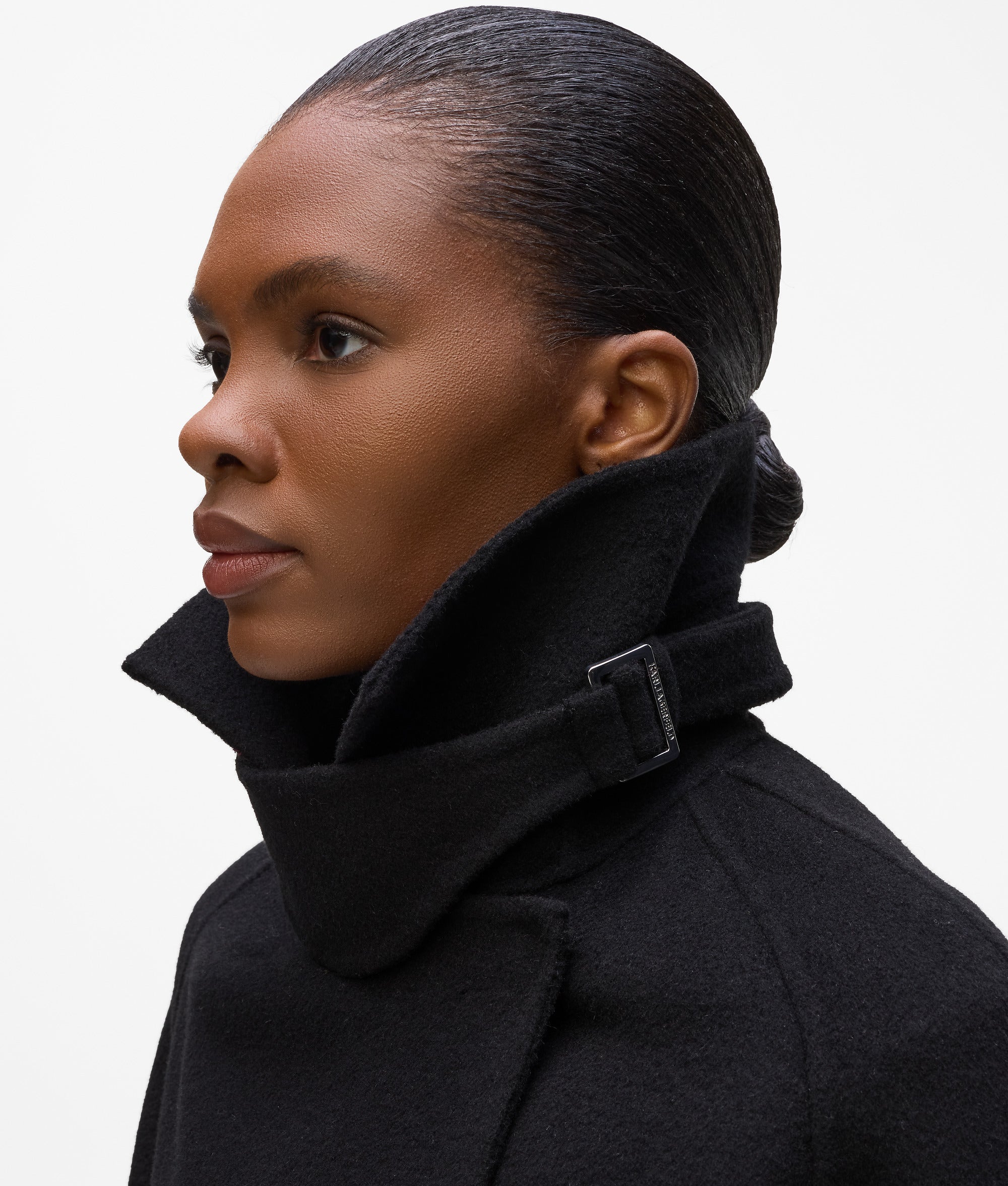 Belted long coat - Image 2