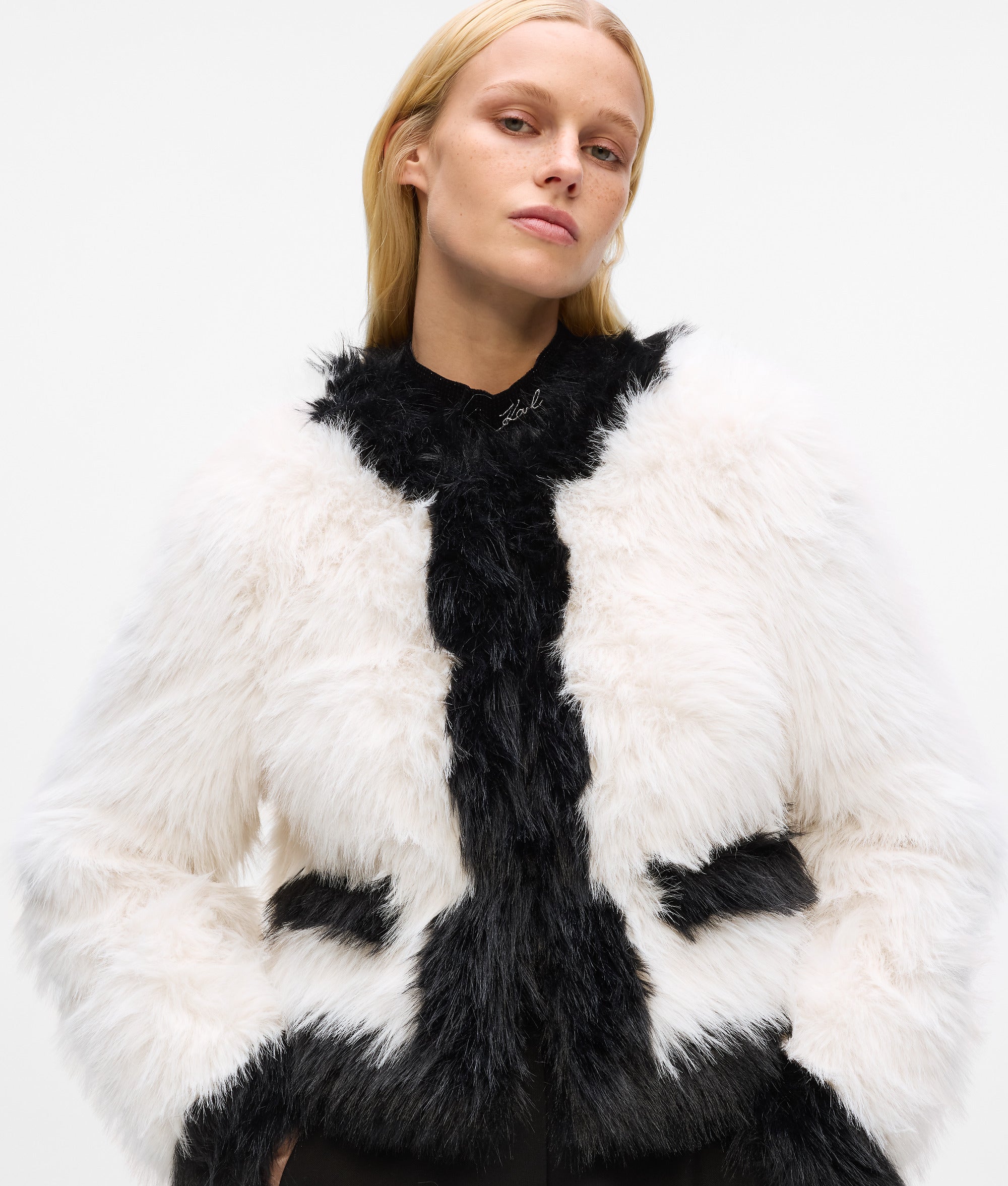 Faux-fur jacket - Image 2