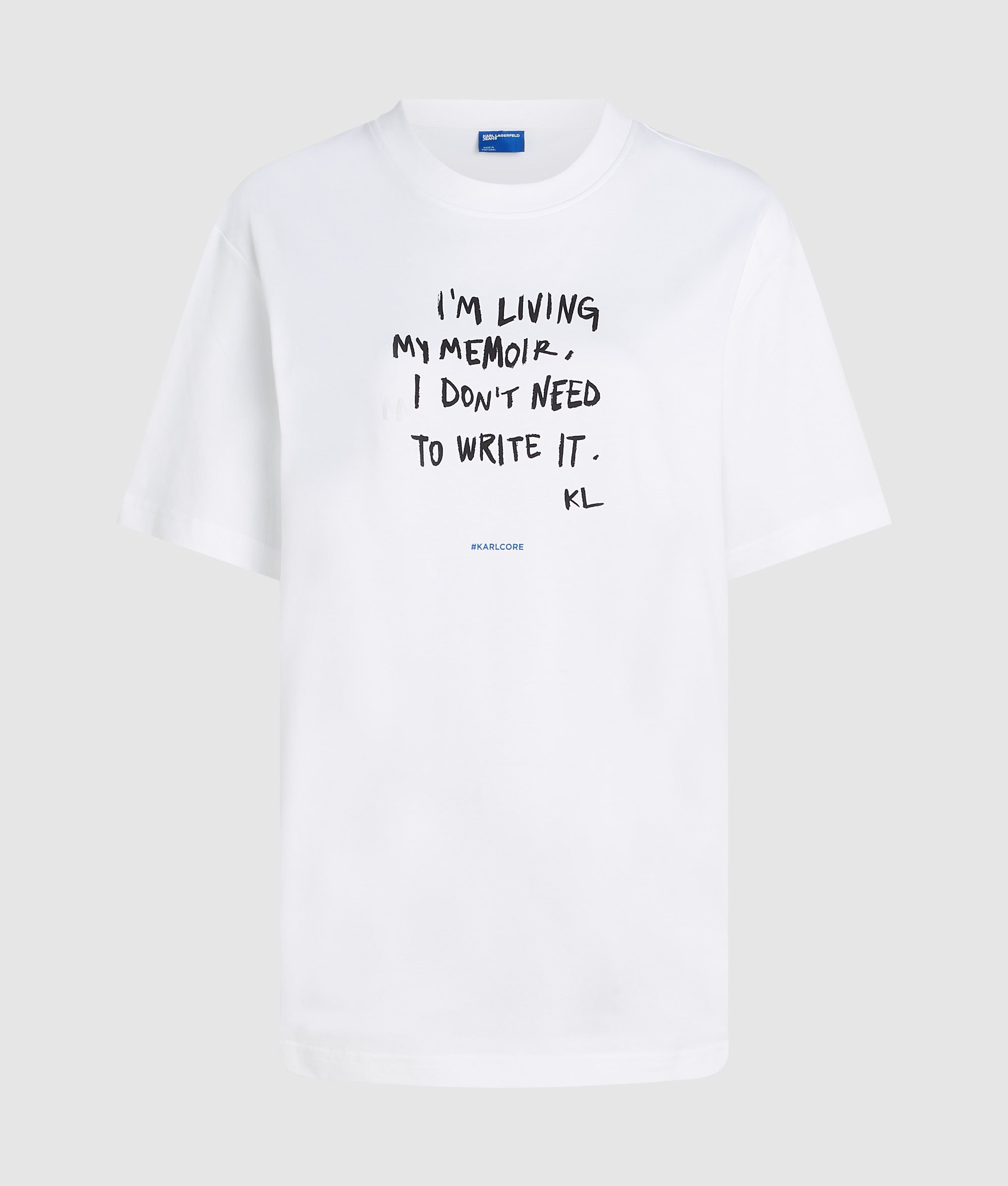 Relaxed Karl quote T-shirt - Image 5