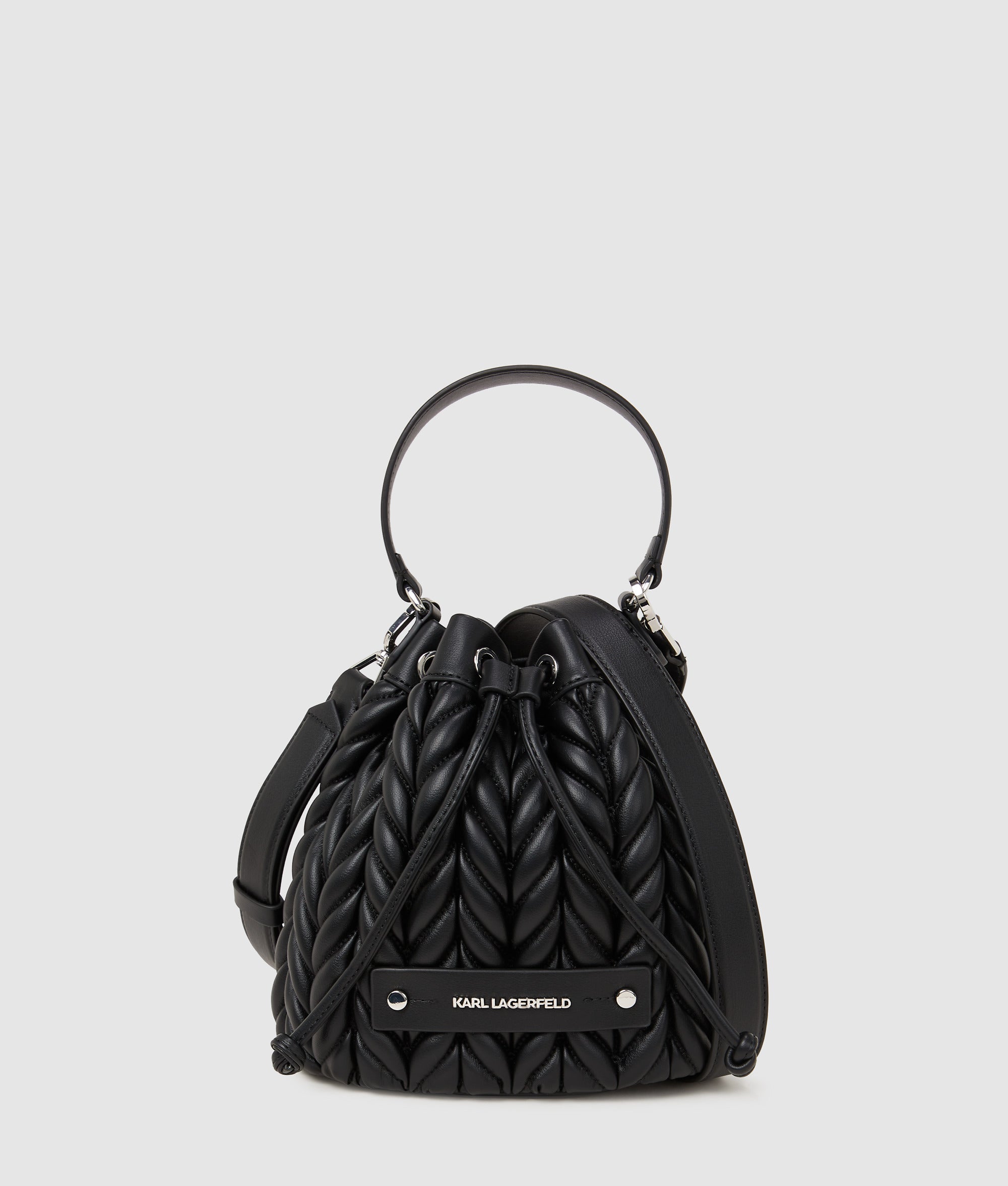 K/Weave bucket bag