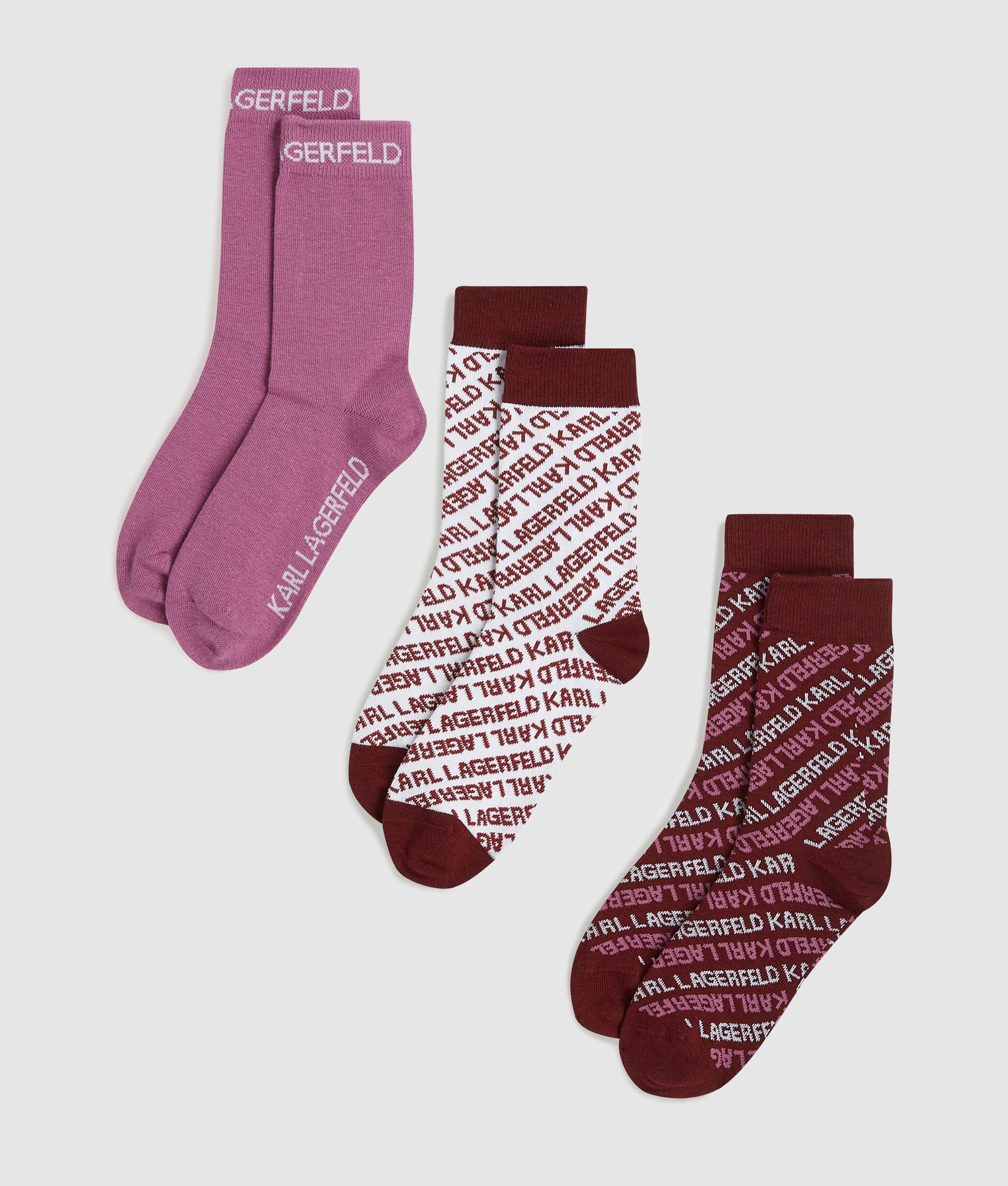 All-over logo socks ?C 3 pack