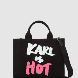 Exclusive Karl is hot medium tote bag