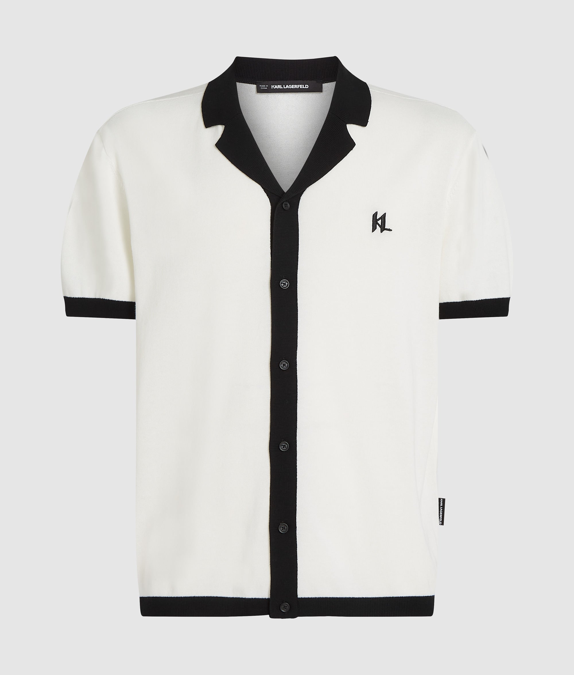 Monogram knitted polo shirt - Image 5