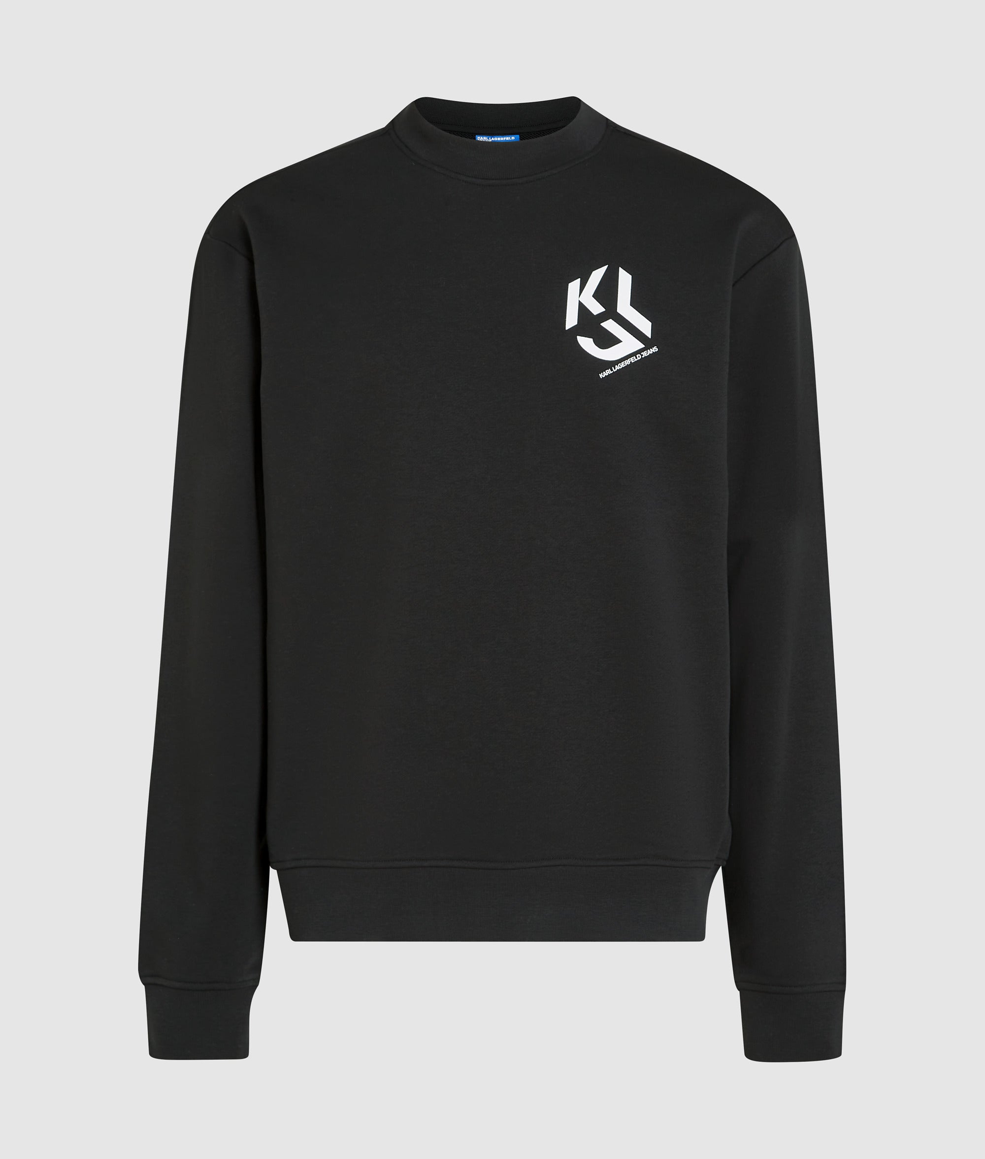 Monogram patch sweatshirt