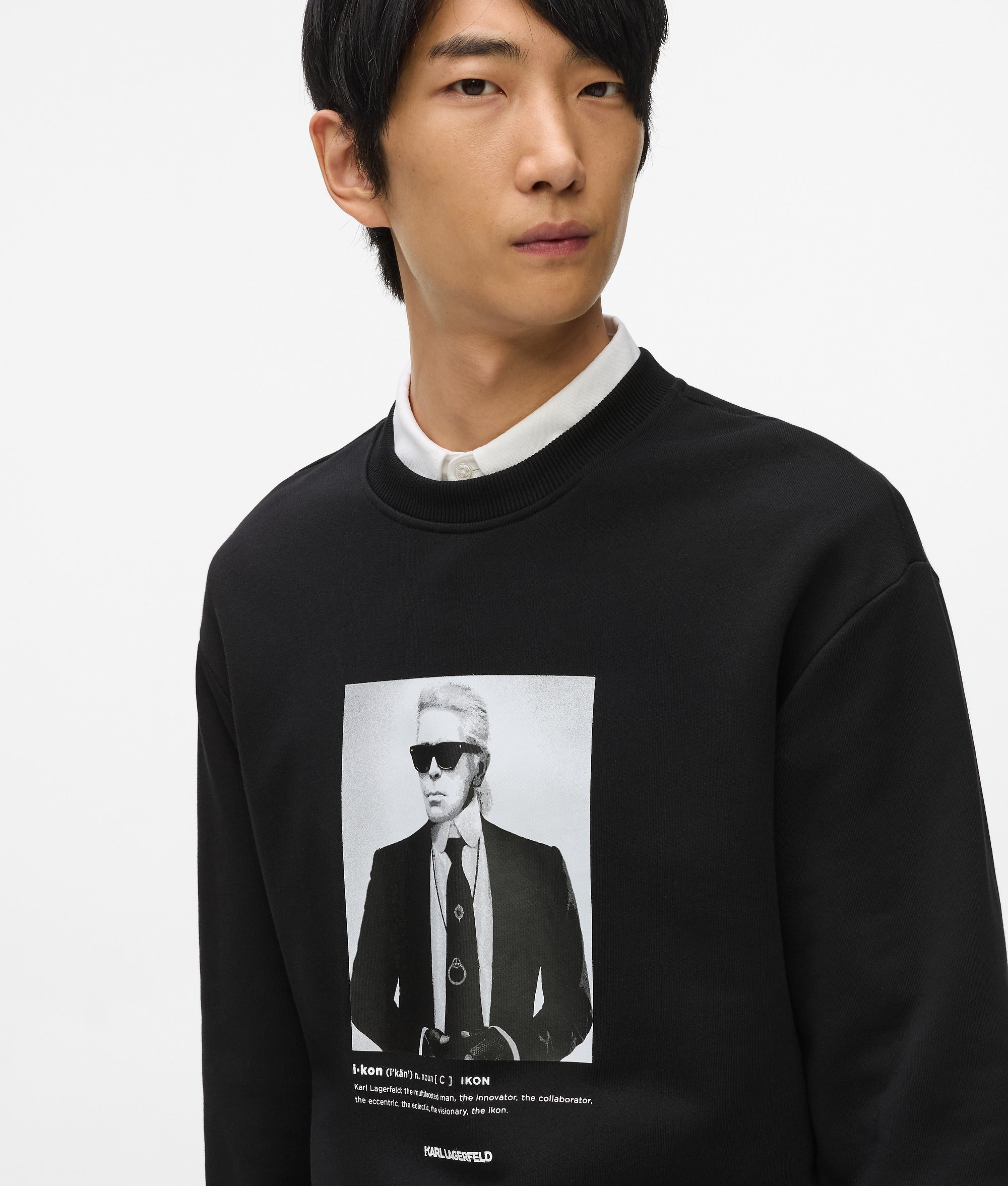 Karl portrait sweatshirt - Image 3