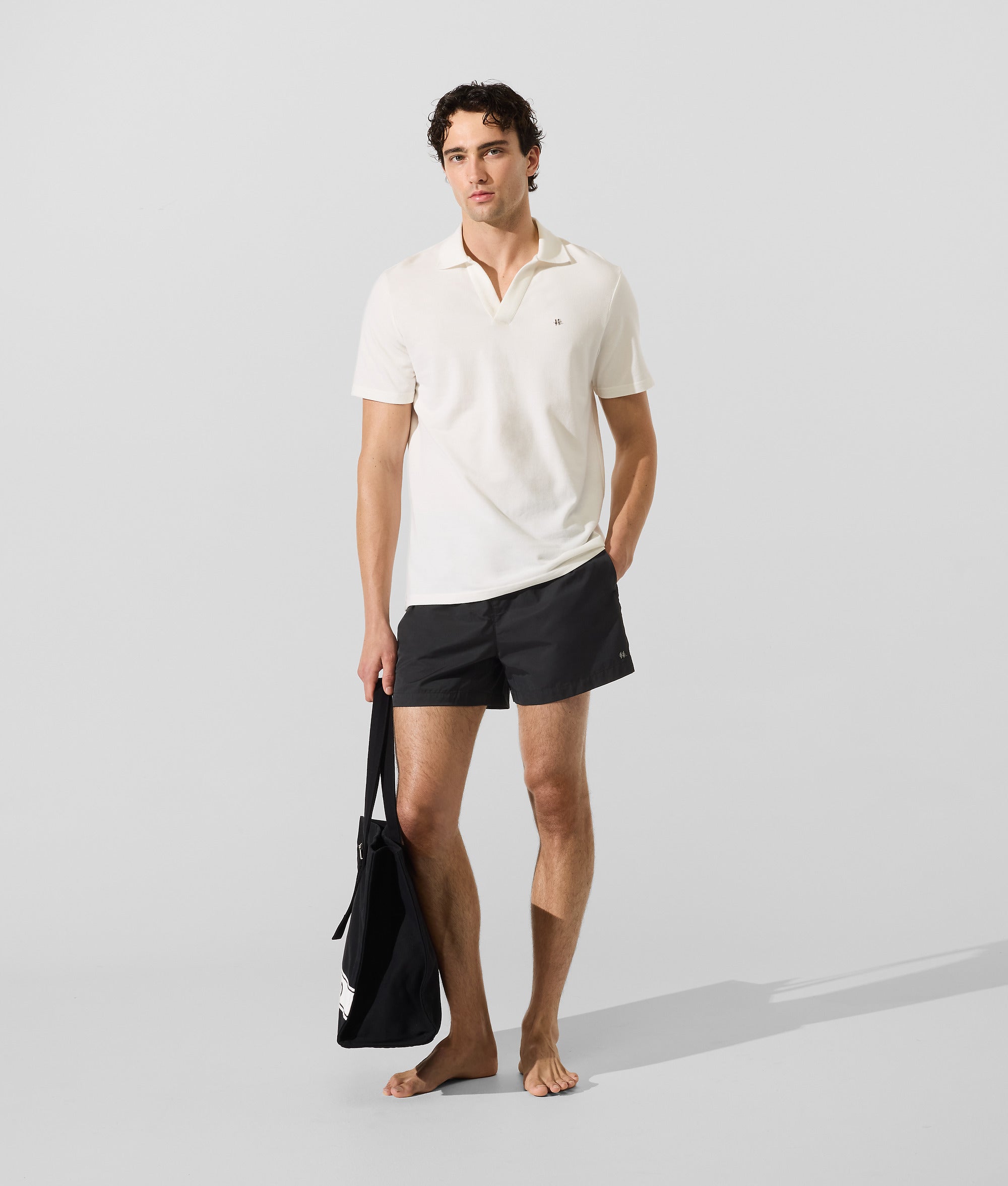 Monogram pin boardshorts - Image 4