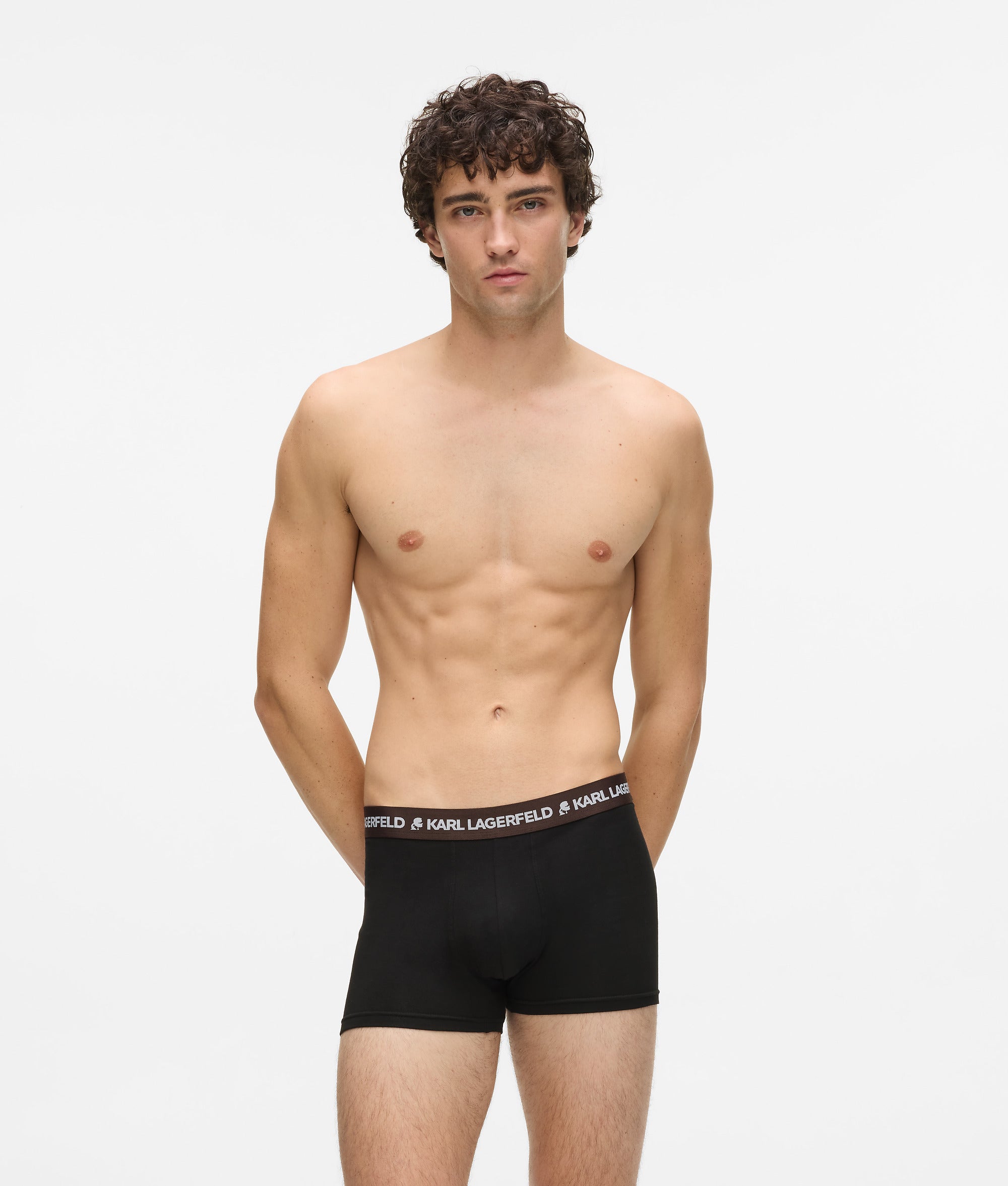 Contrast waistband trunks ?C 5 pack - Image 2