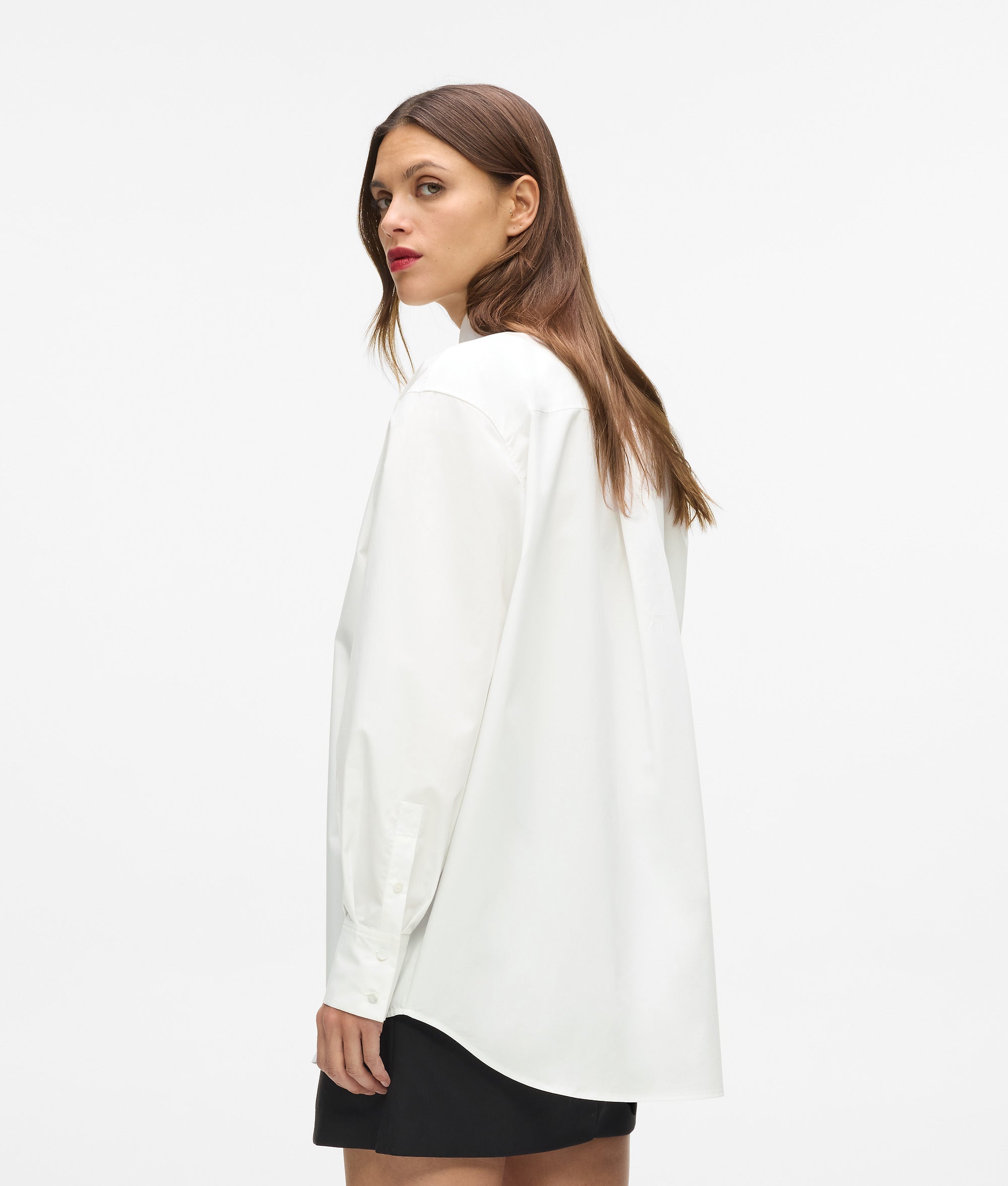 Poplin tie shirt - Image 3