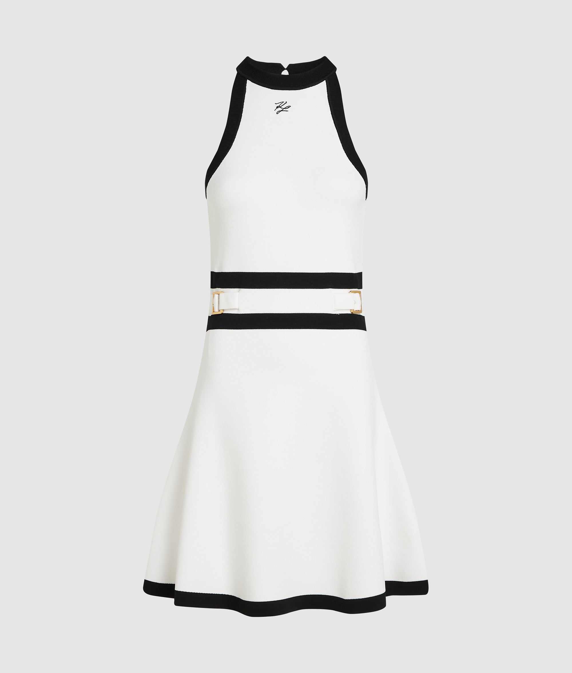 Karl DNA belted knit dress - Image 5