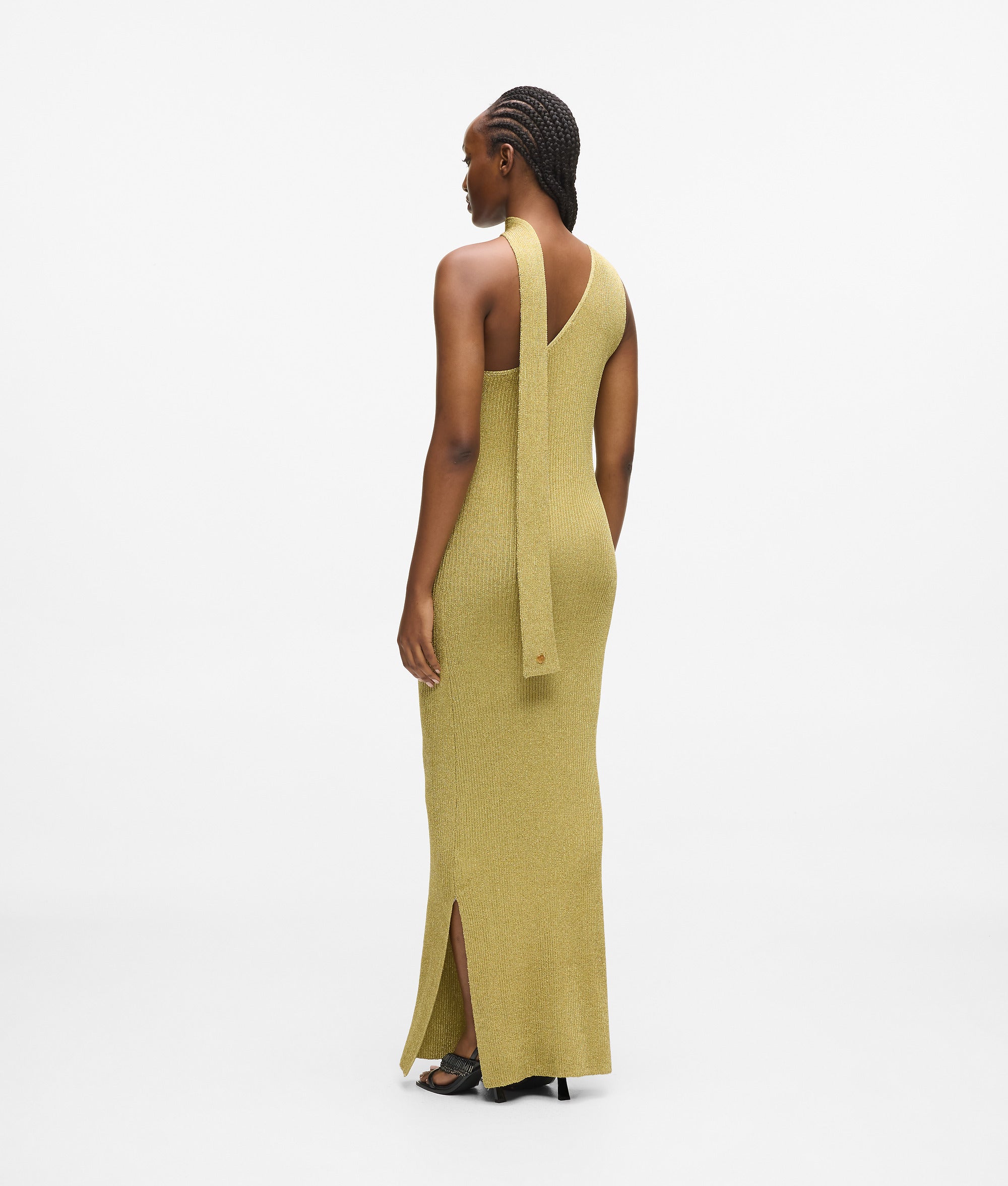 Metallic knit dress - Image 3