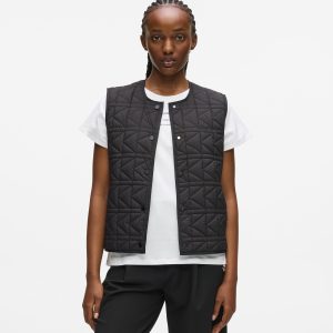 Lightweight quilted gilet