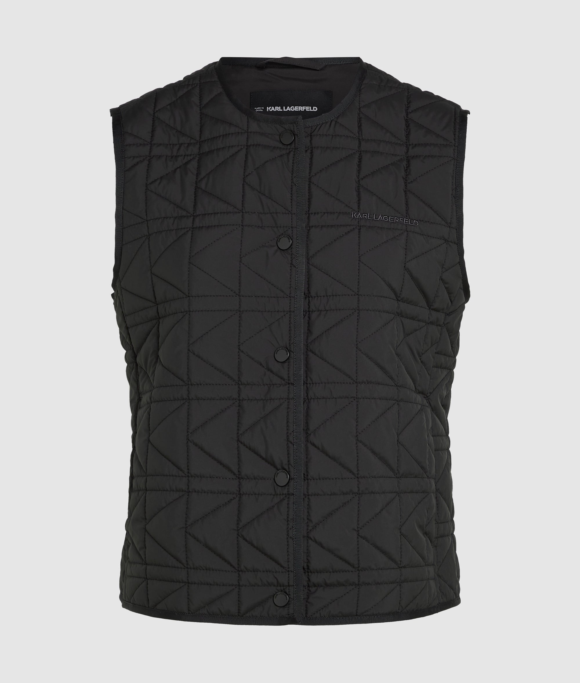 Lightweight quilted gilet - Image 5