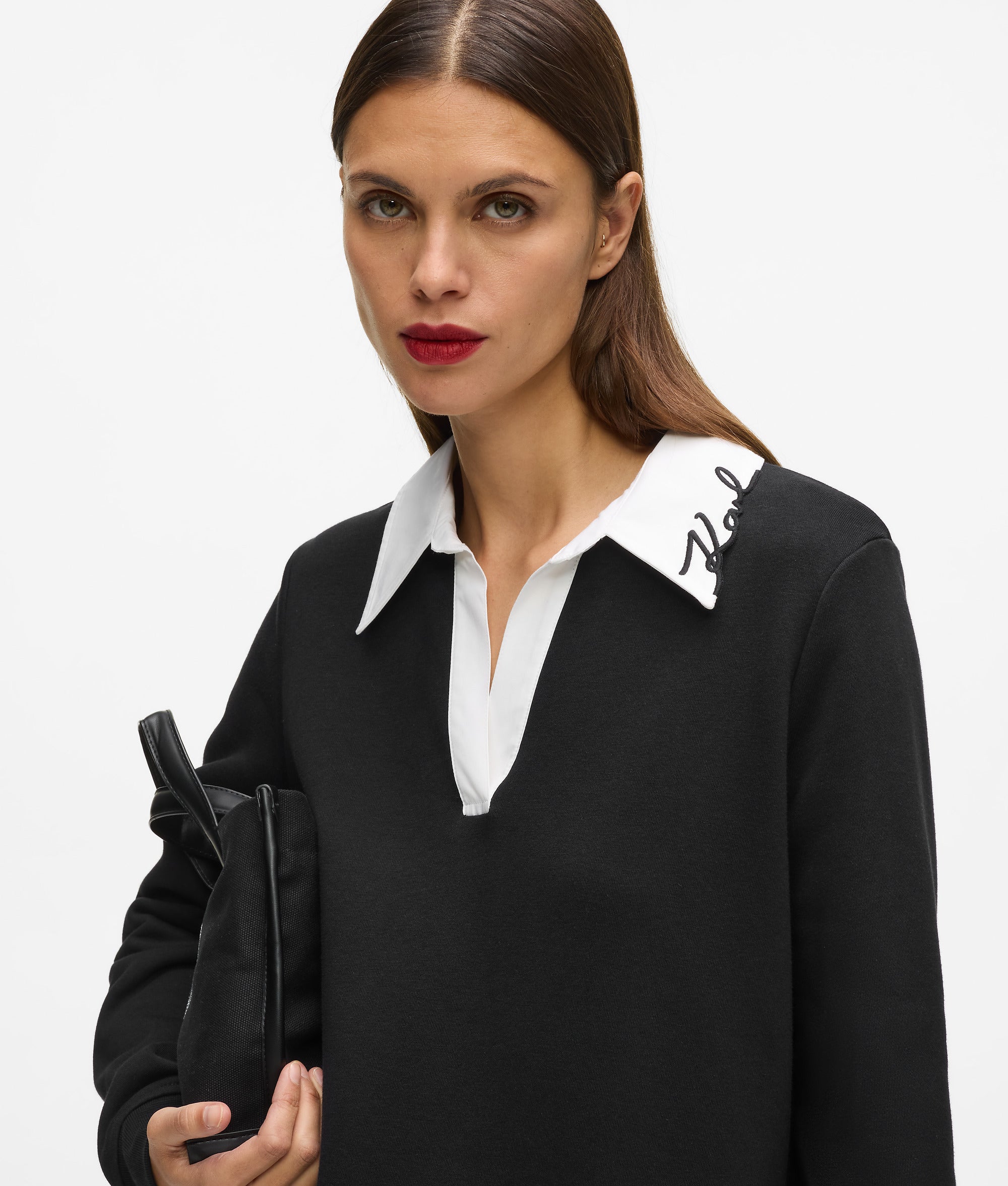 Signature collar sweatshirt - Image 3
