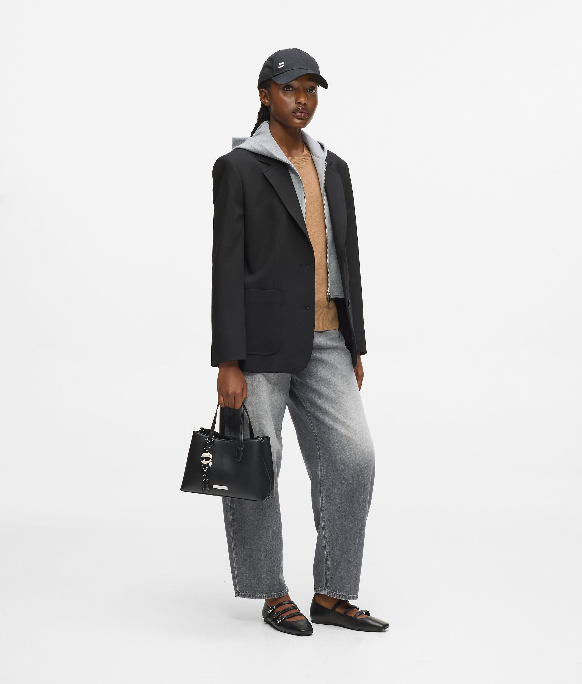 Ikon smooth small tote bag - Image 2