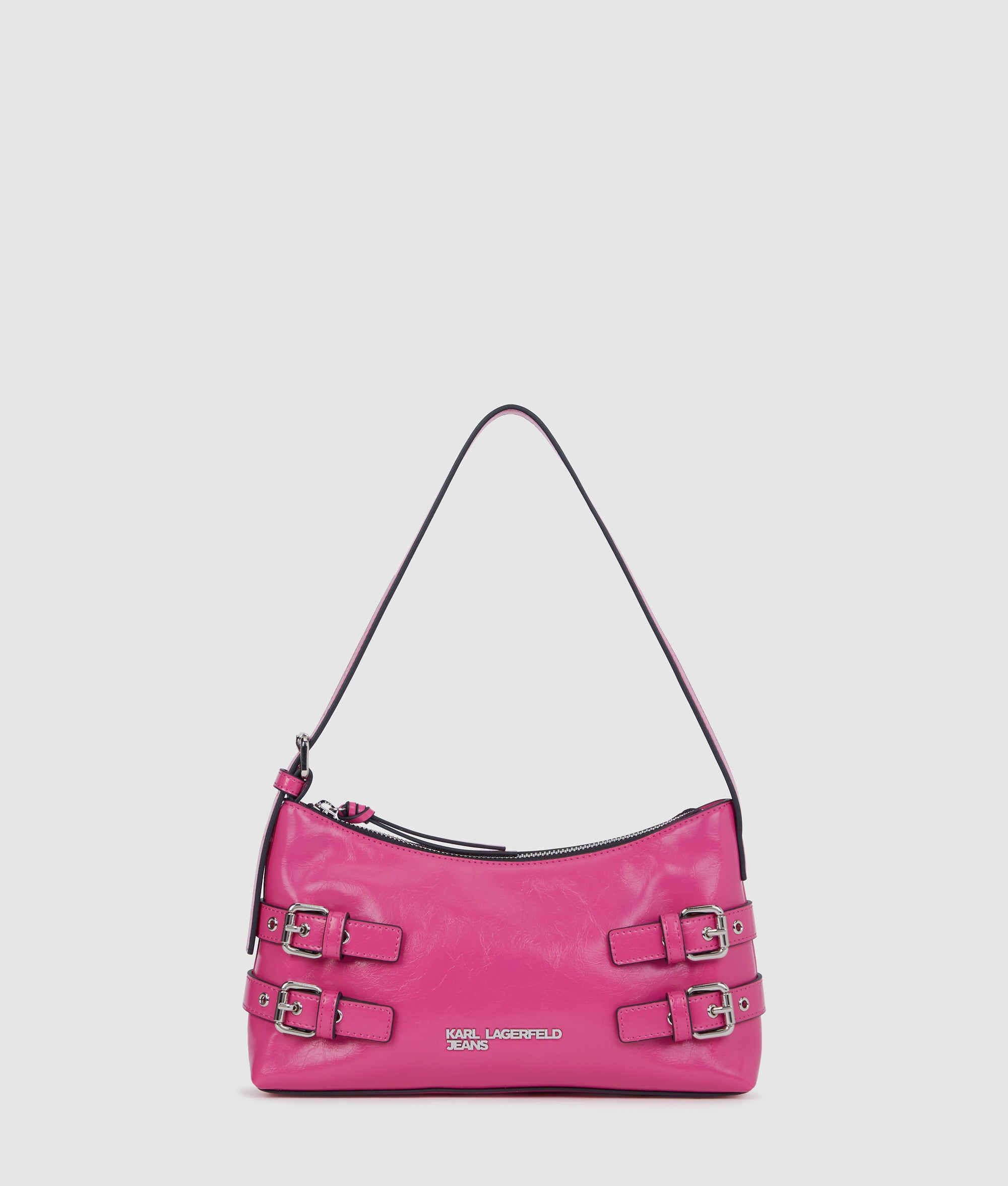 Buckle shoulder bag