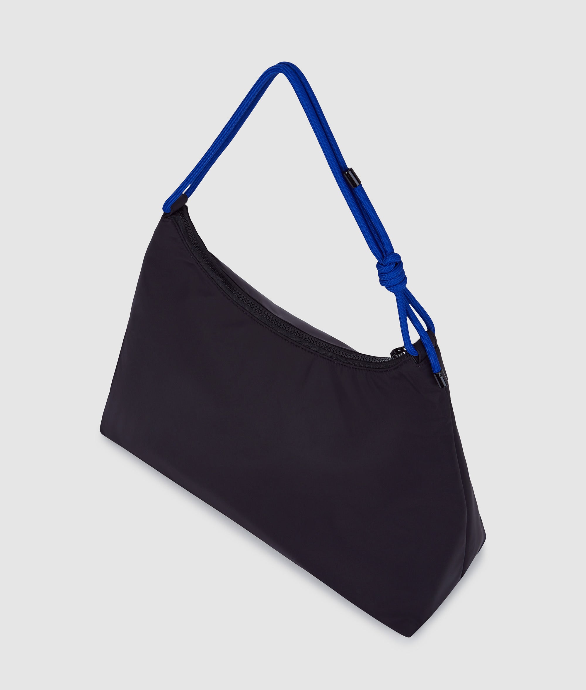 Large cord nylon shoulder bag - Image 4