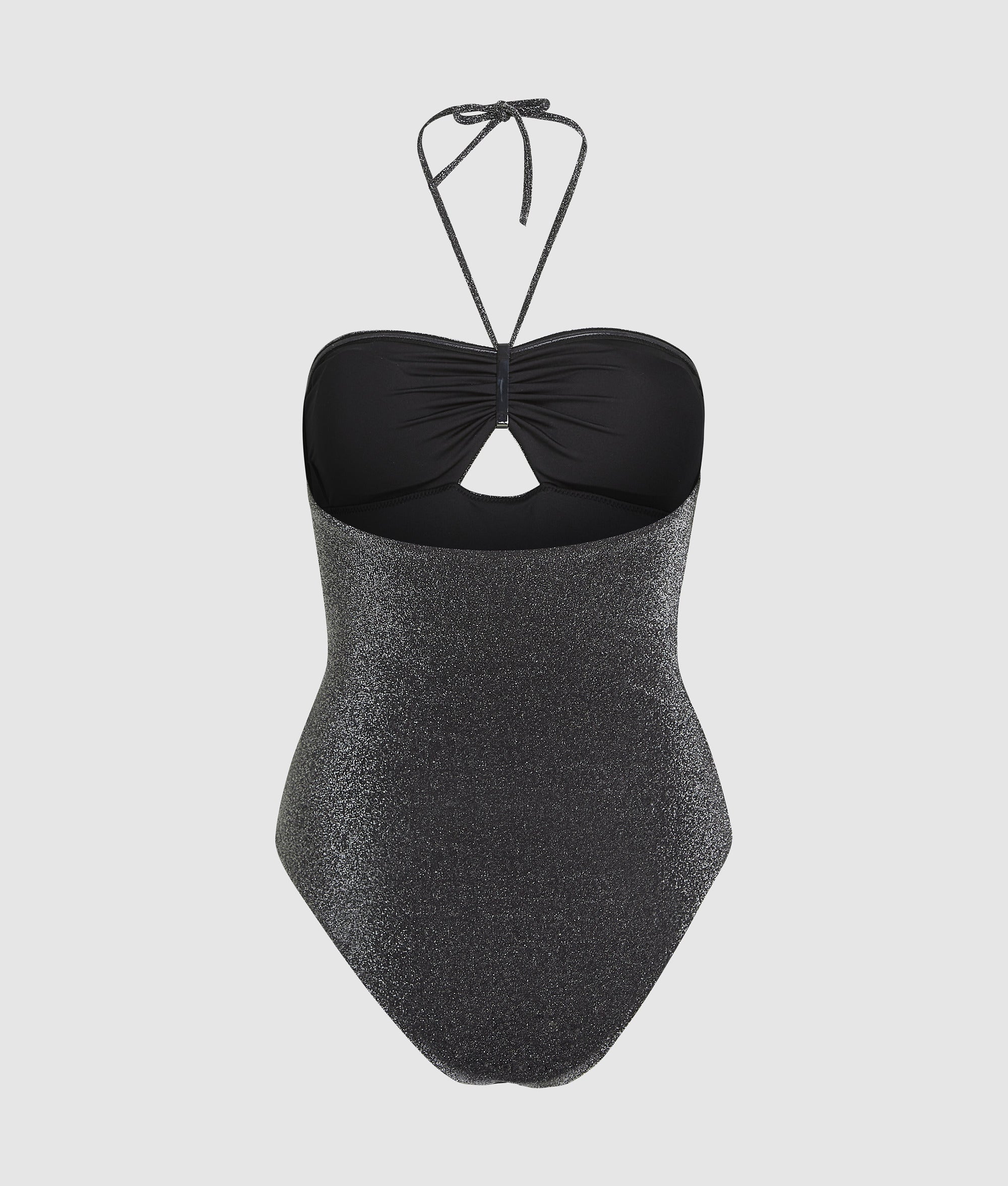 Metallic halterneck swimsuit - Image 6