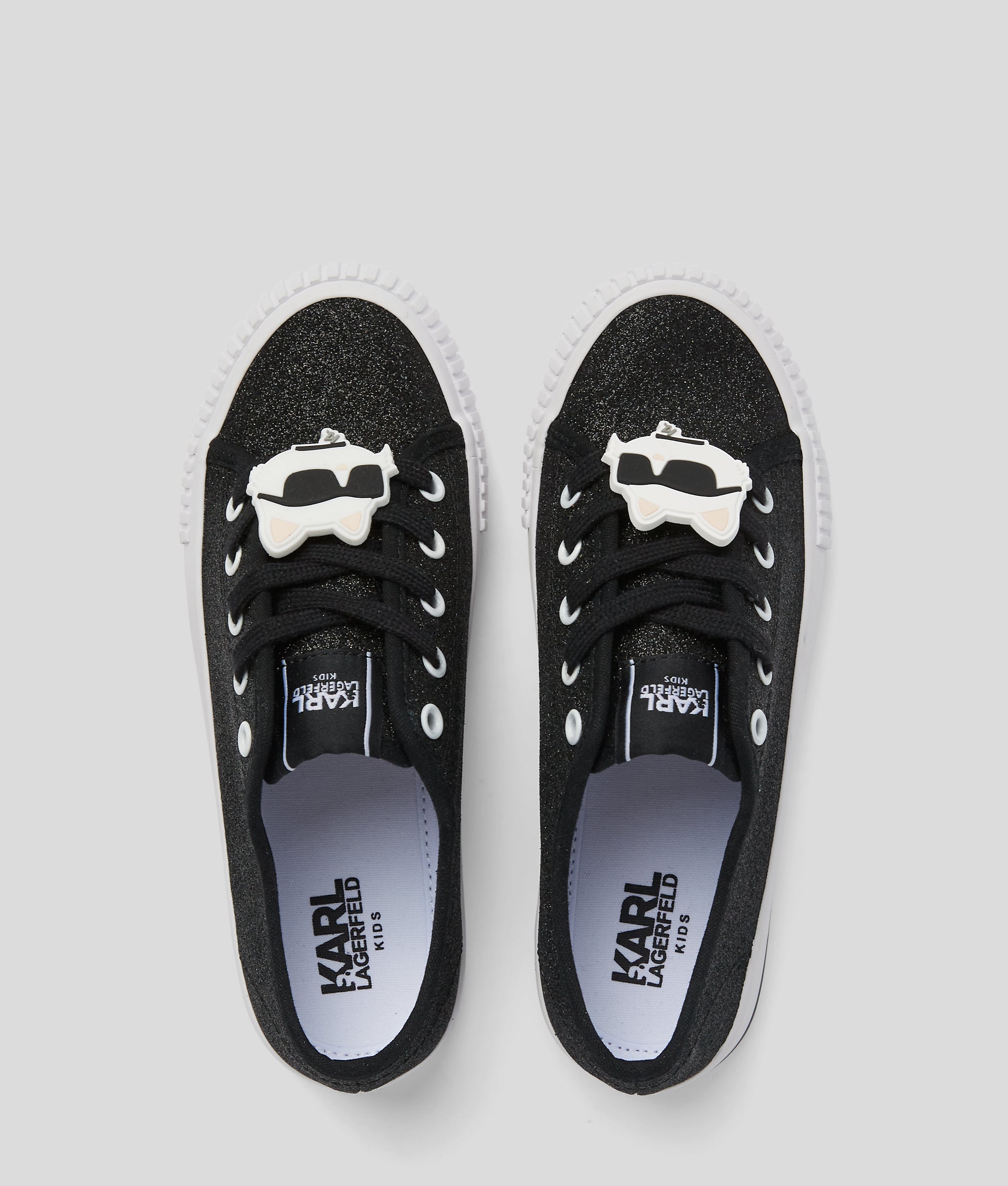 GIRLS IKON GLITTER SNEAKERS - Image 4