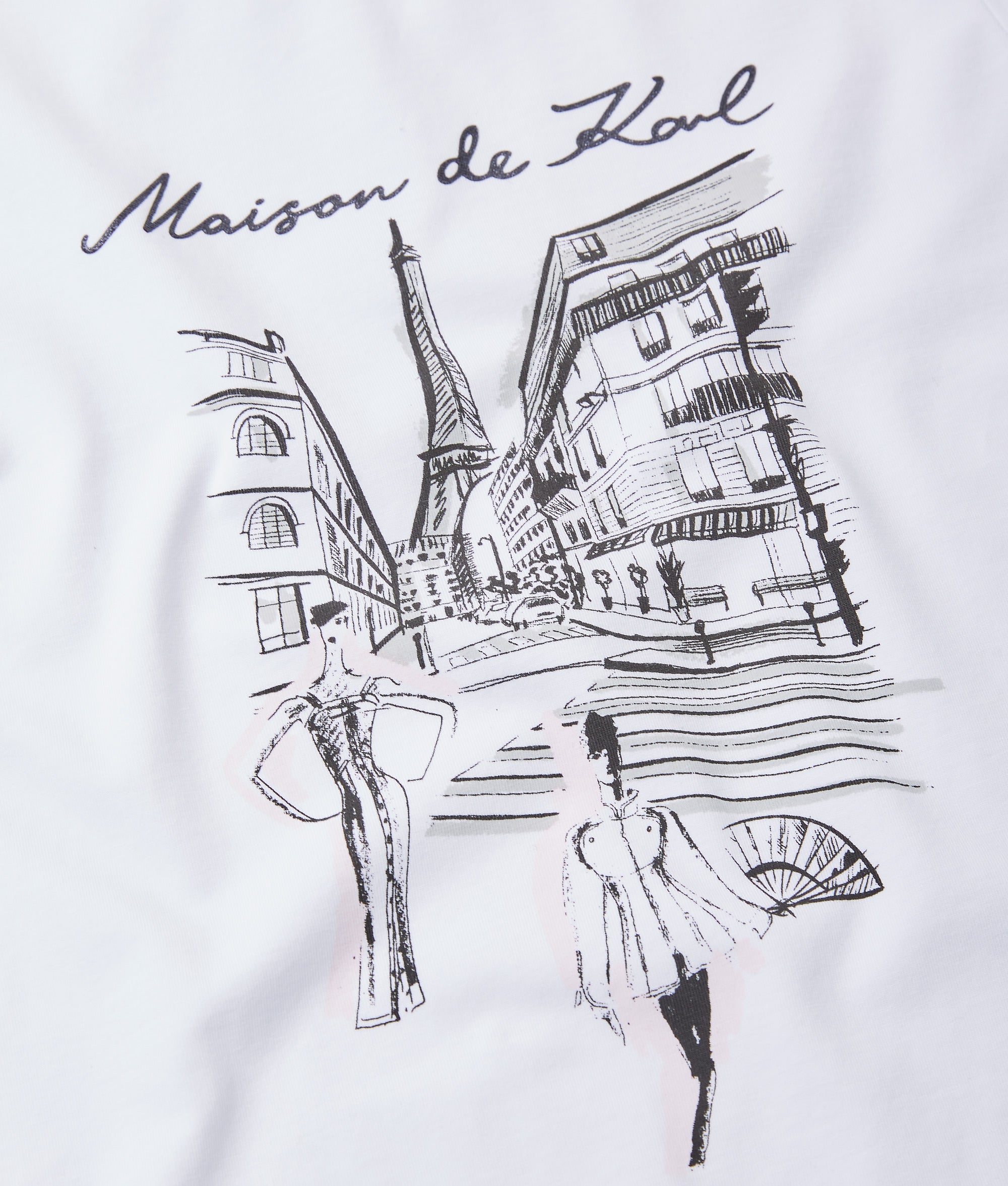 Girls Maison de Karl T-shirt - Image 4