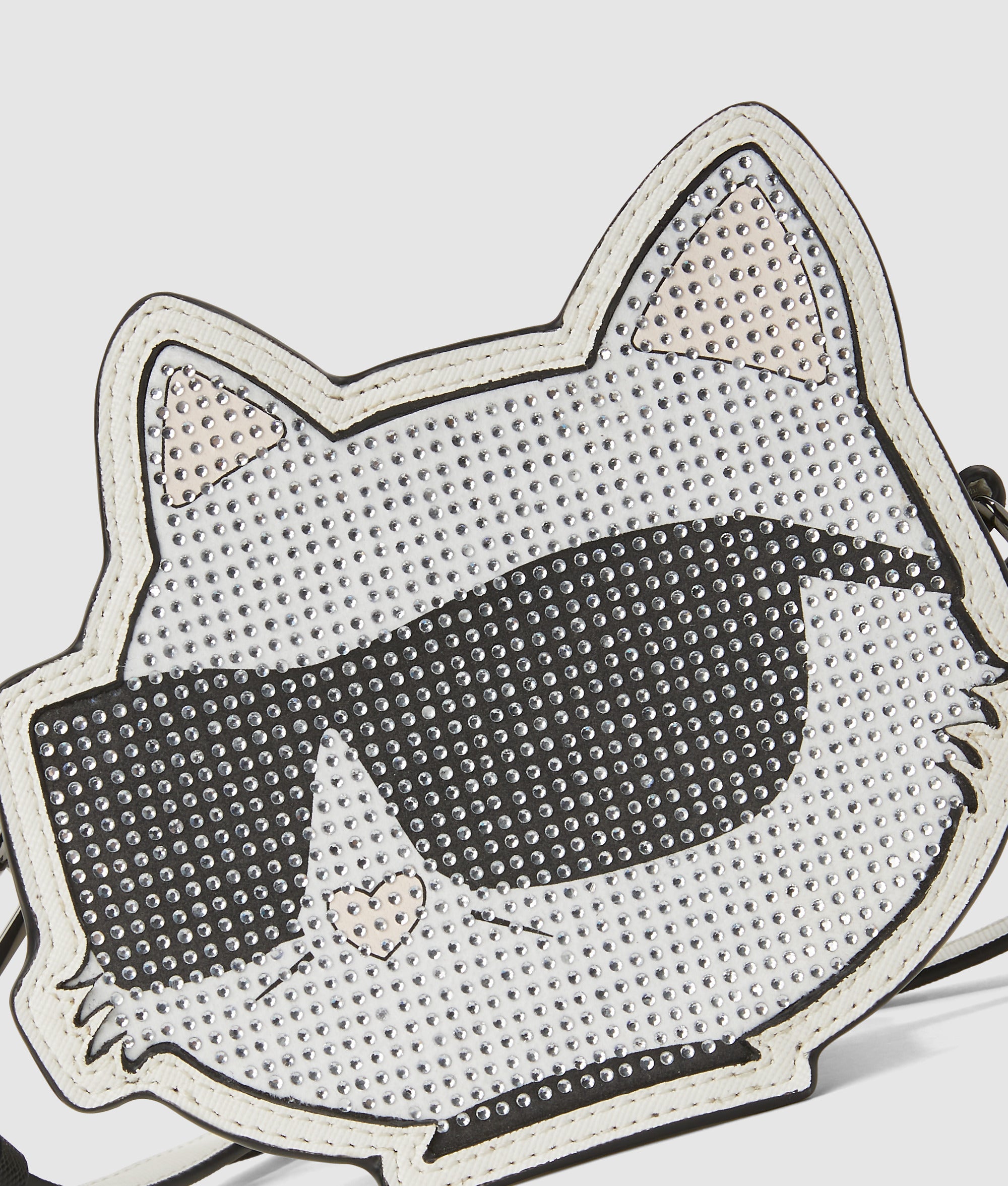 Girls Choupette rhinestone bag - Image 2