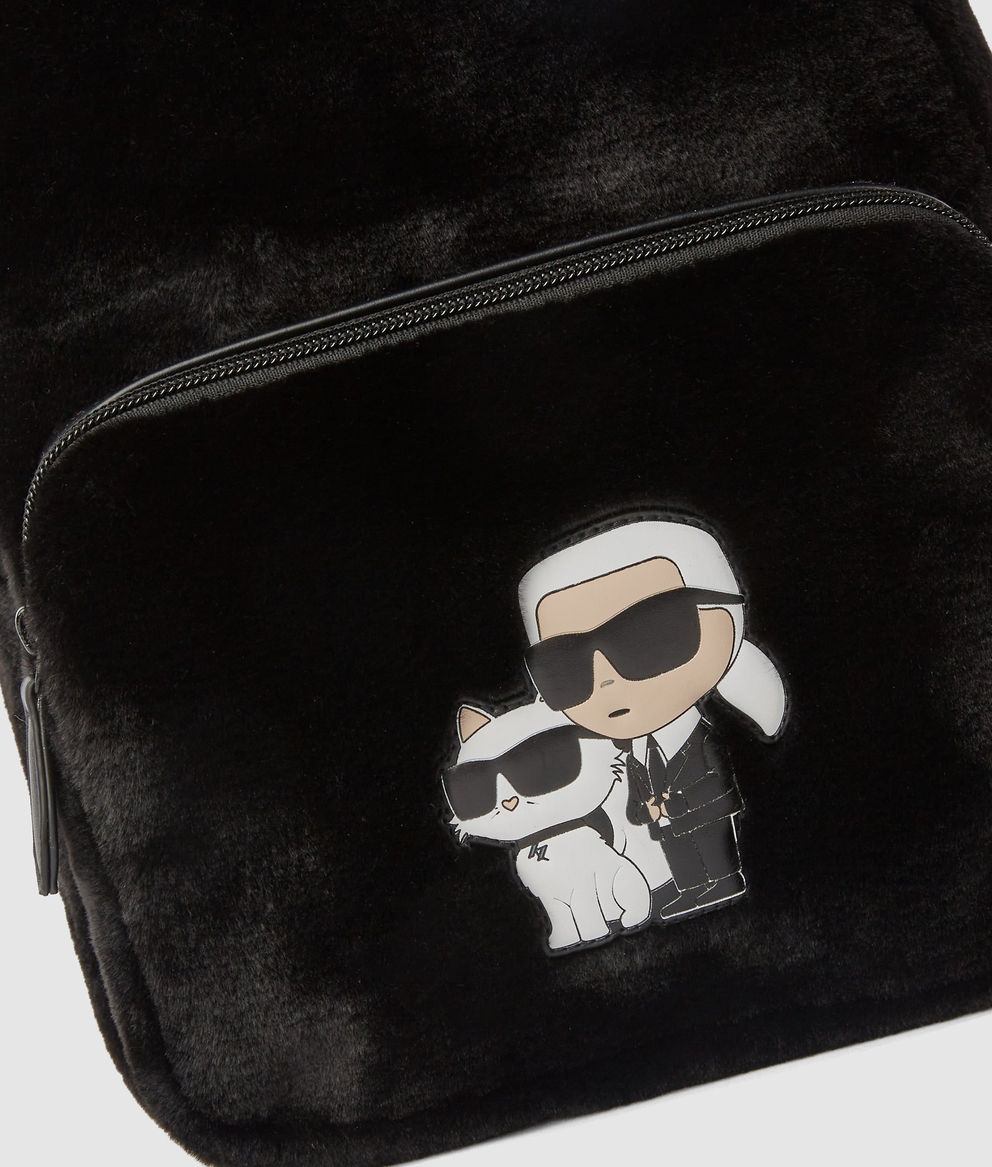 Girls Ikon faux-fur backpack - Image 3