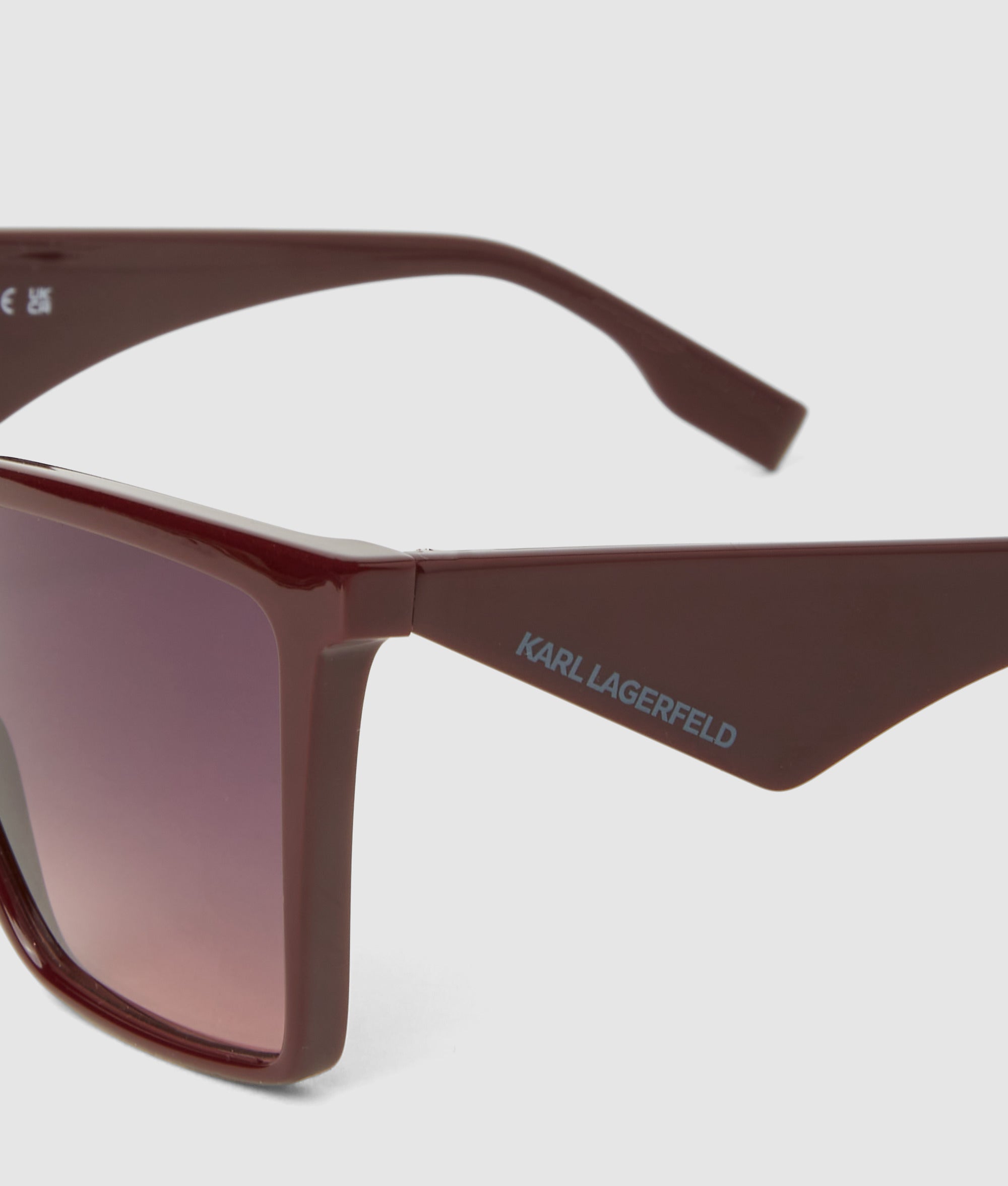 Slim geometric sunglasses - Image 4