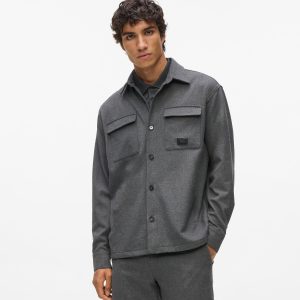 Chest pockets overshirt
